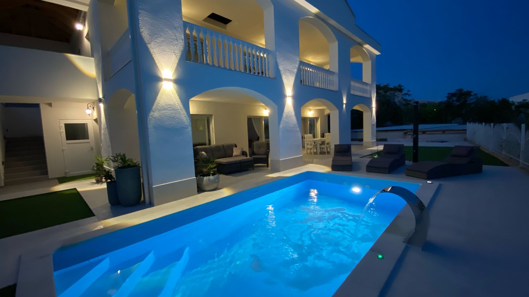 Dvosobni apartma S teraso Pag  A-a