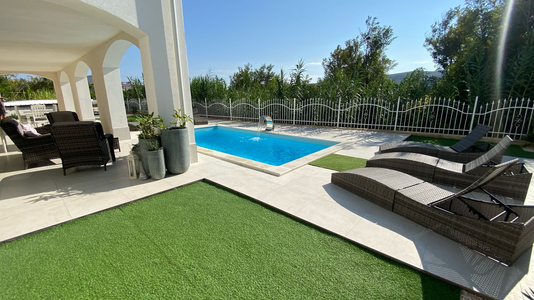 Dvosobni apartma S teraso Pag  A-a