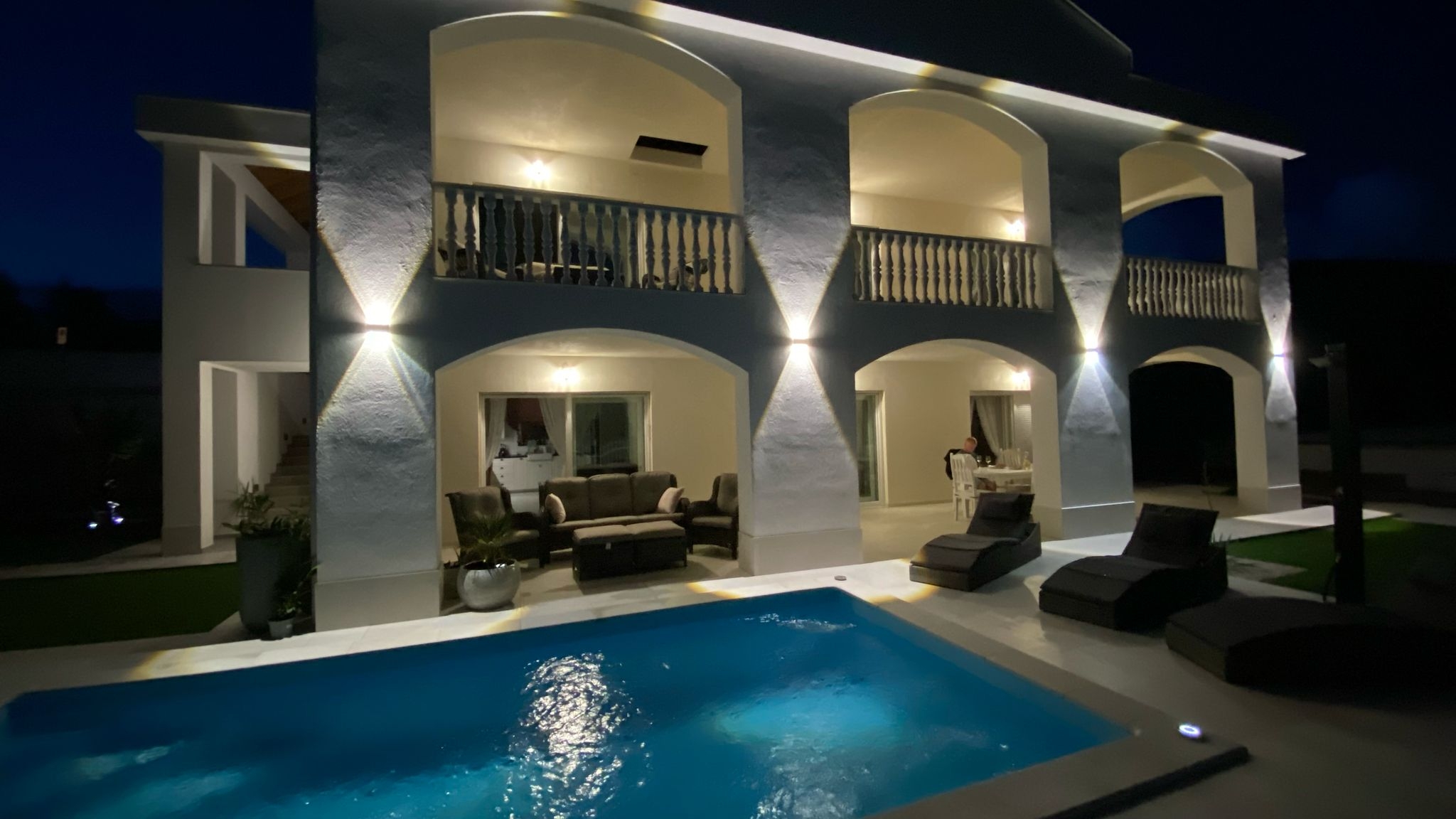 Dvosobni apartma S teraso Pag  A-a