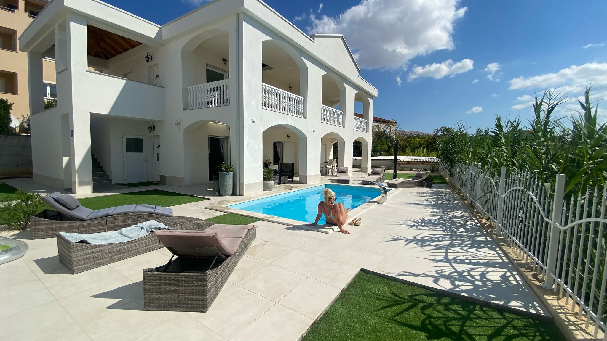 Dvosobni apartma S teraso Pag  A-a