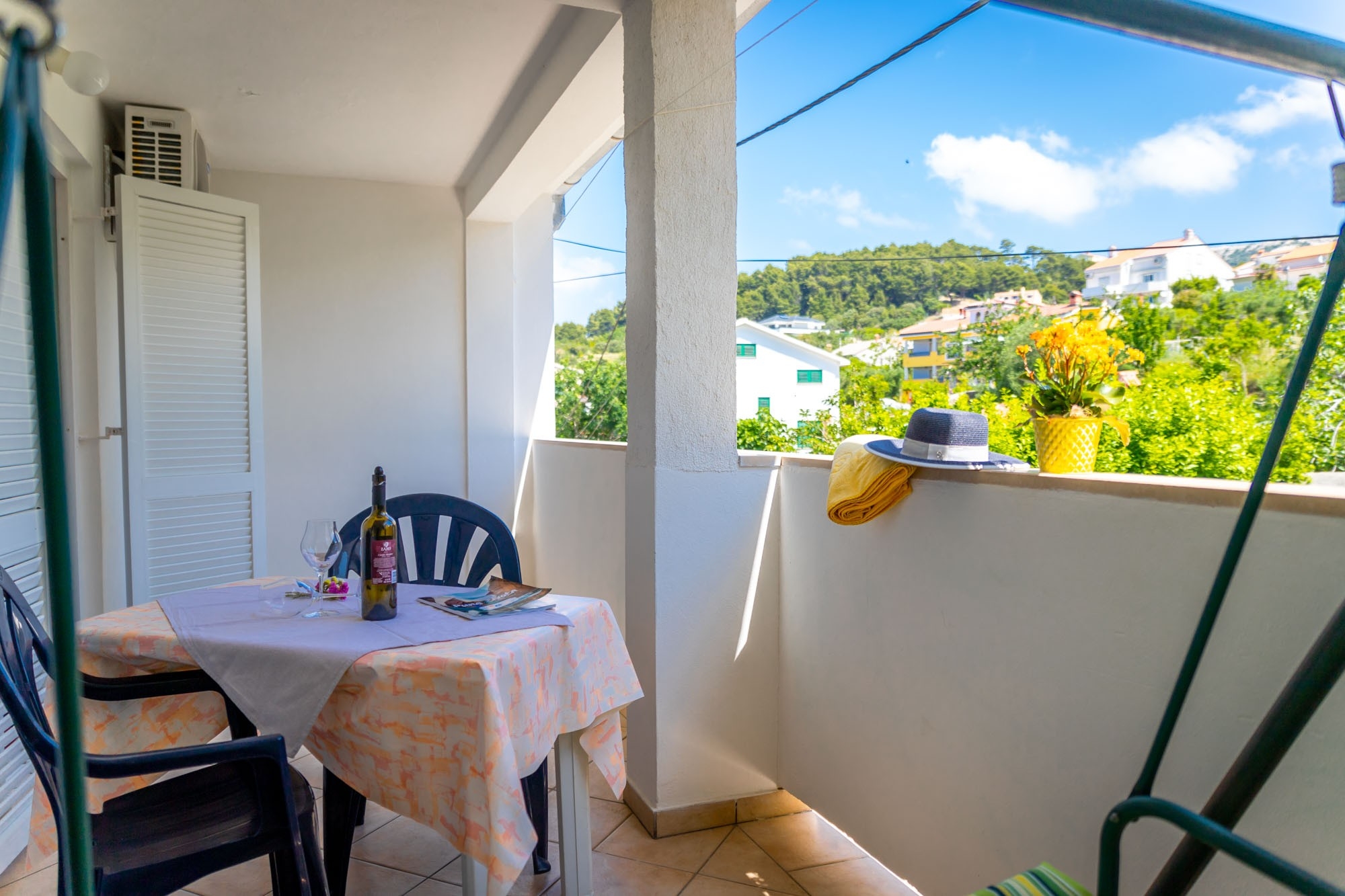 Dvosobni apartman s terasom Rab  A-b