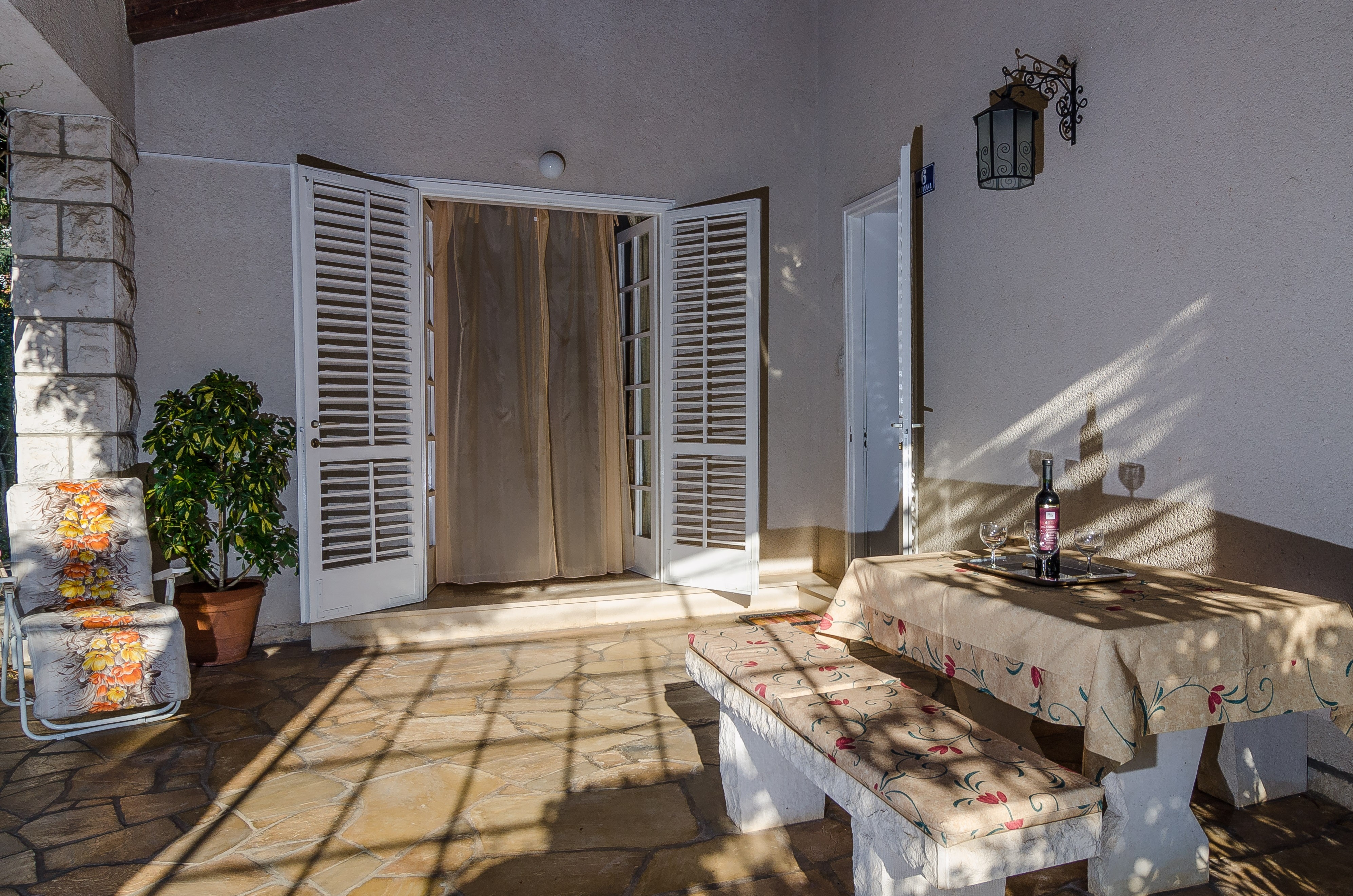 Dvosobni apartman s terasom Orebić, Pelješac  A-a