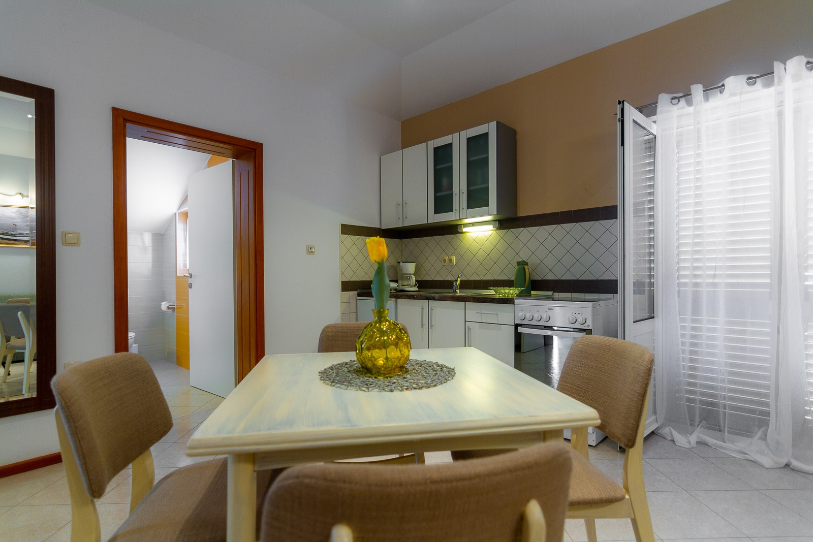 One bedroom apartment with balcony Palit, Rab (A-24376-a)