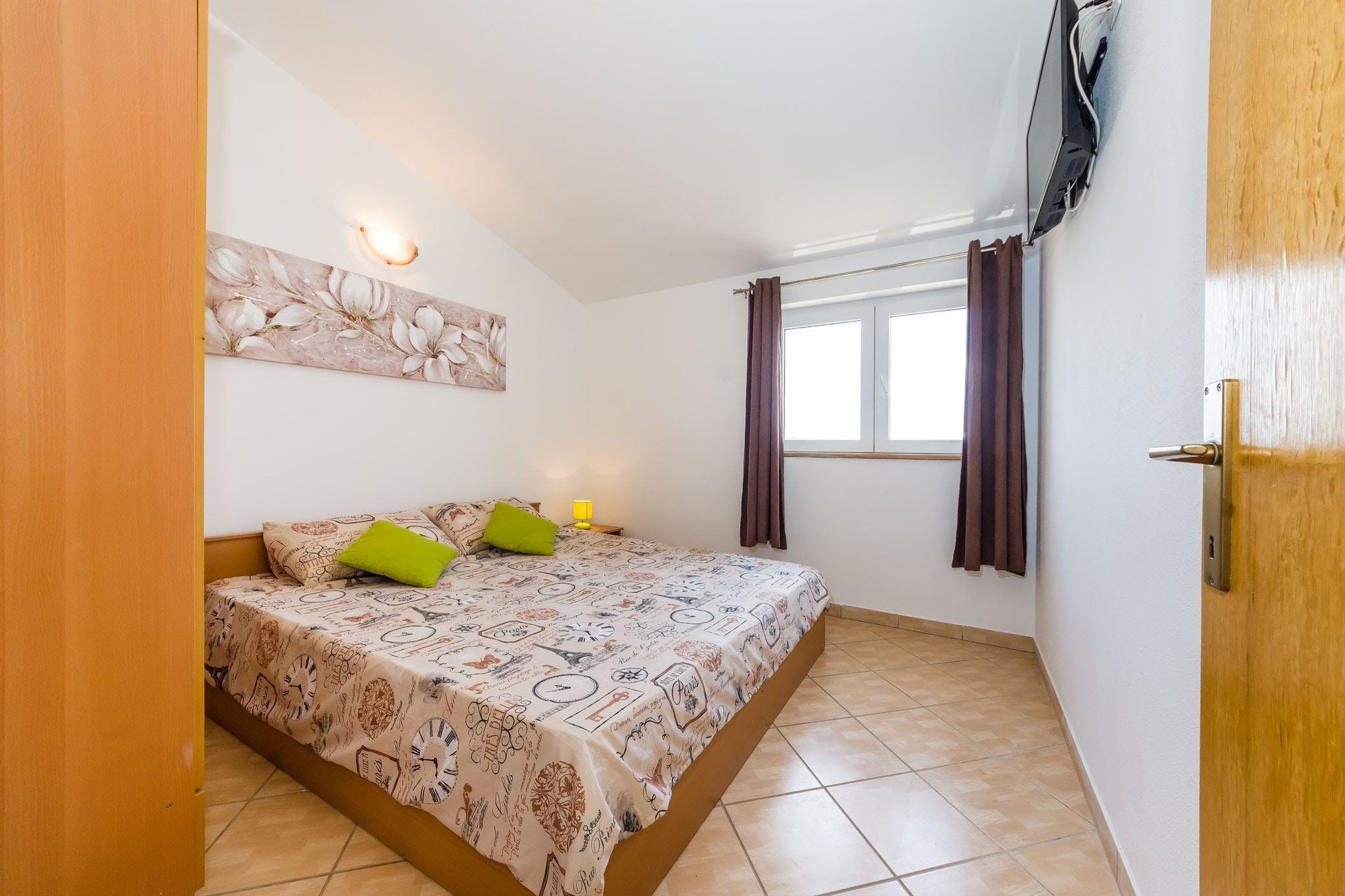 One bedroom apartment with terrace Ljubač, Zadar (A-24394-a)