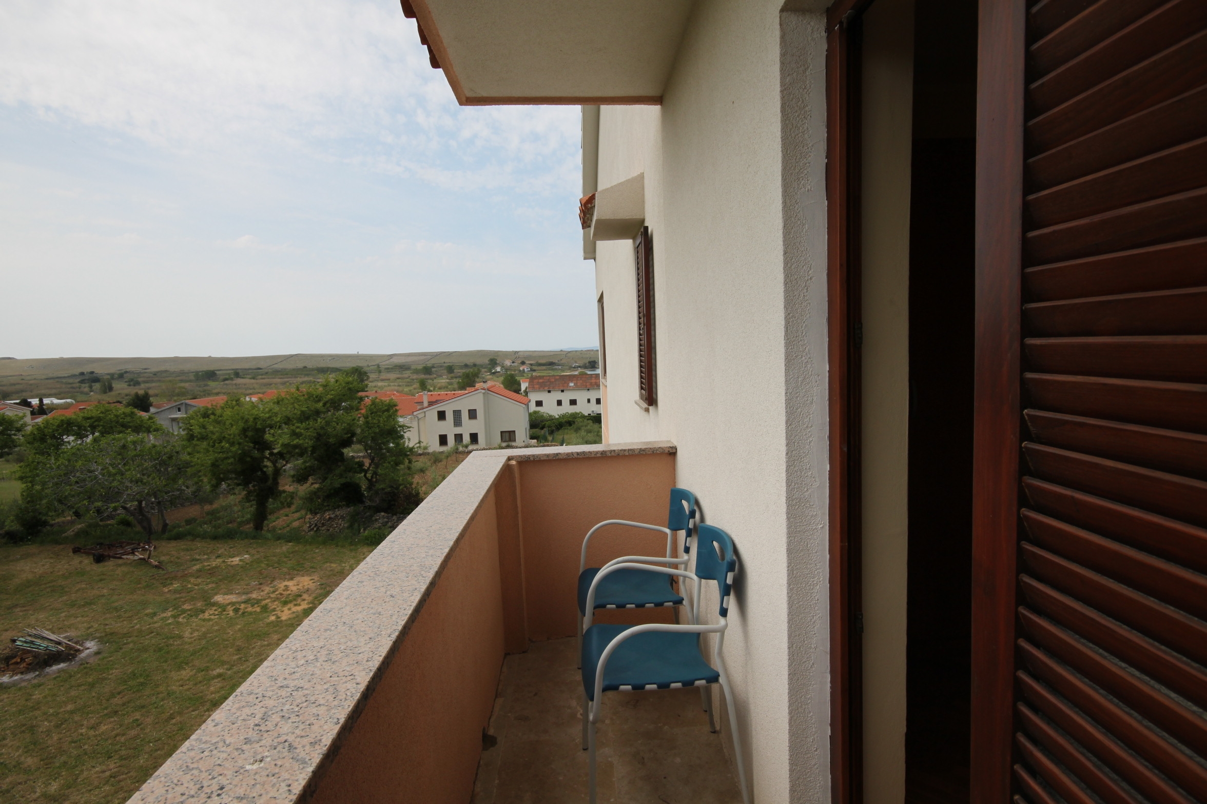 Two bedroom apartment with terrace and sea view Povljana, Pag  A-a