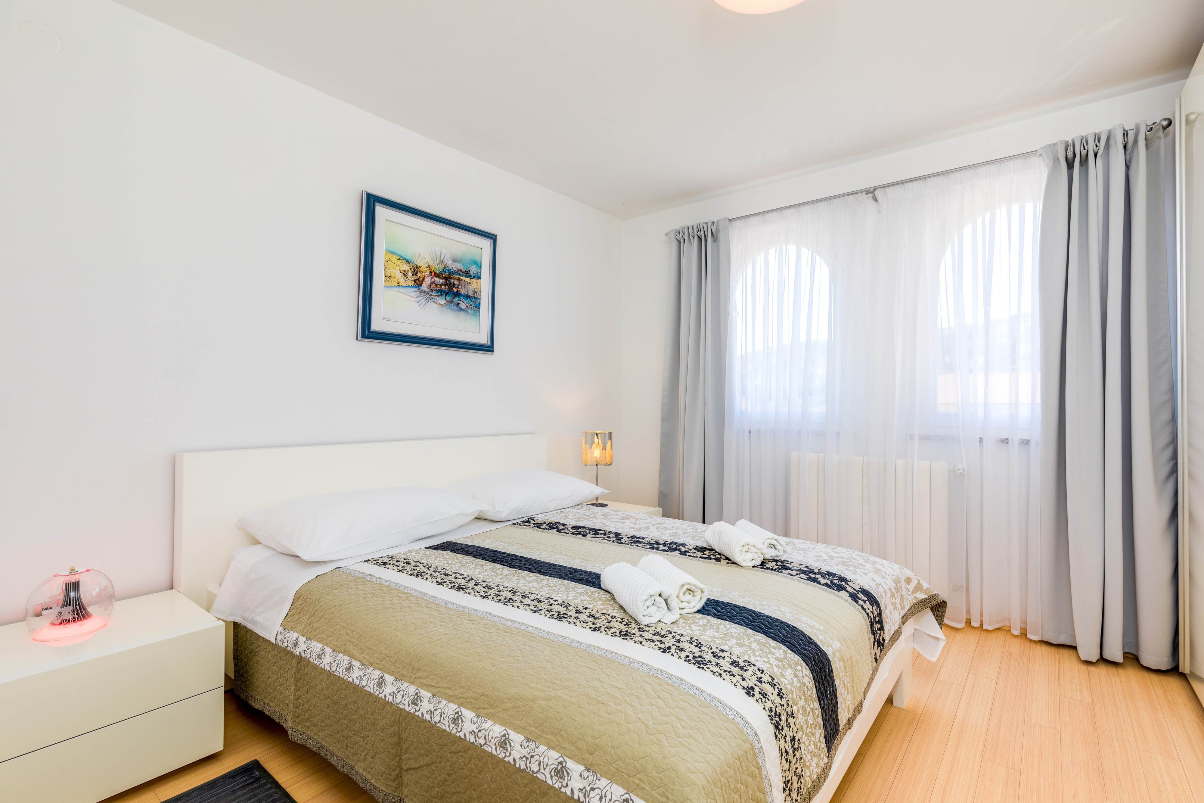 Two bedroom apartment with terrace Baška, Krk  A-a