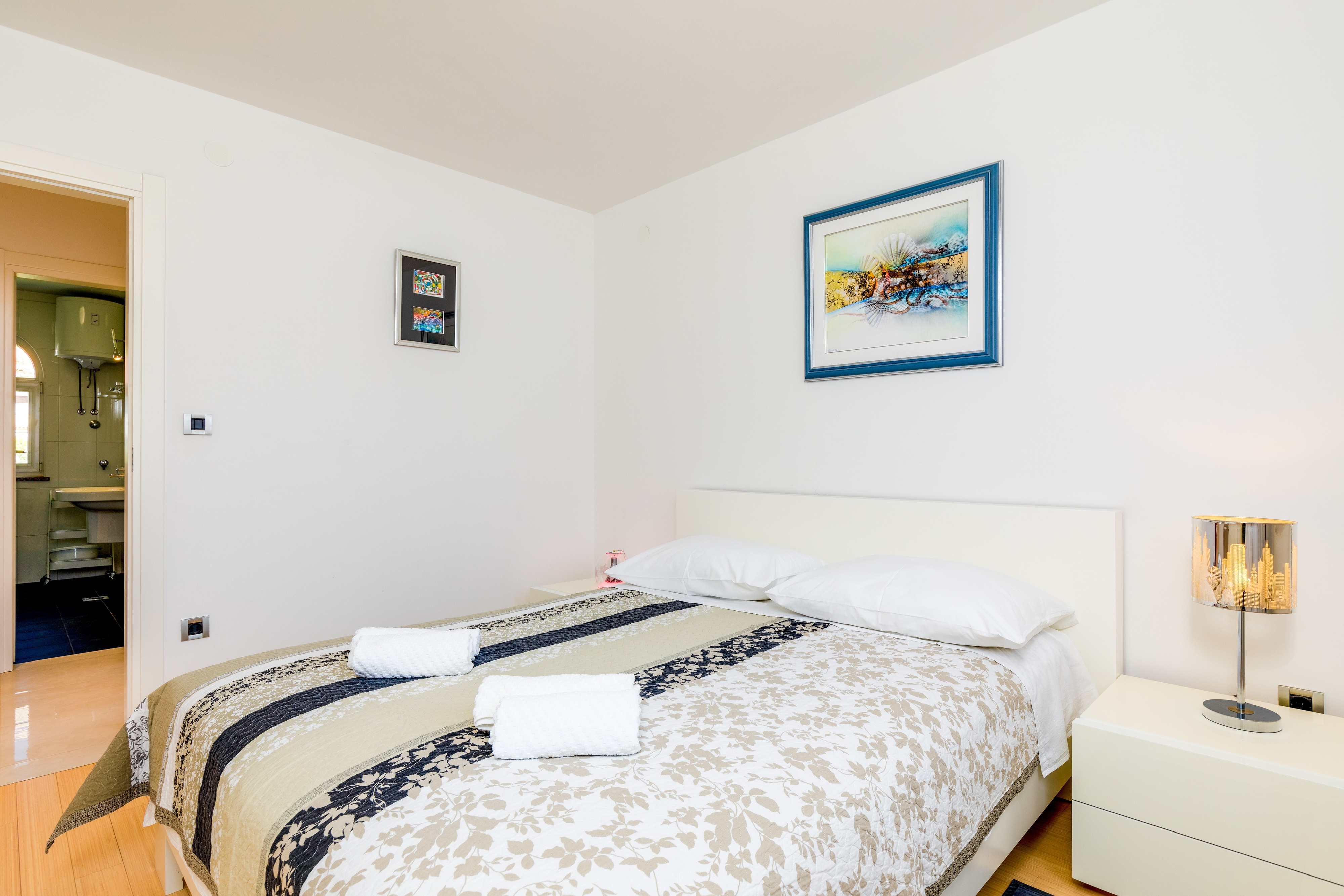 Two bedroom apartment with terrace Baška, Krk  A-a