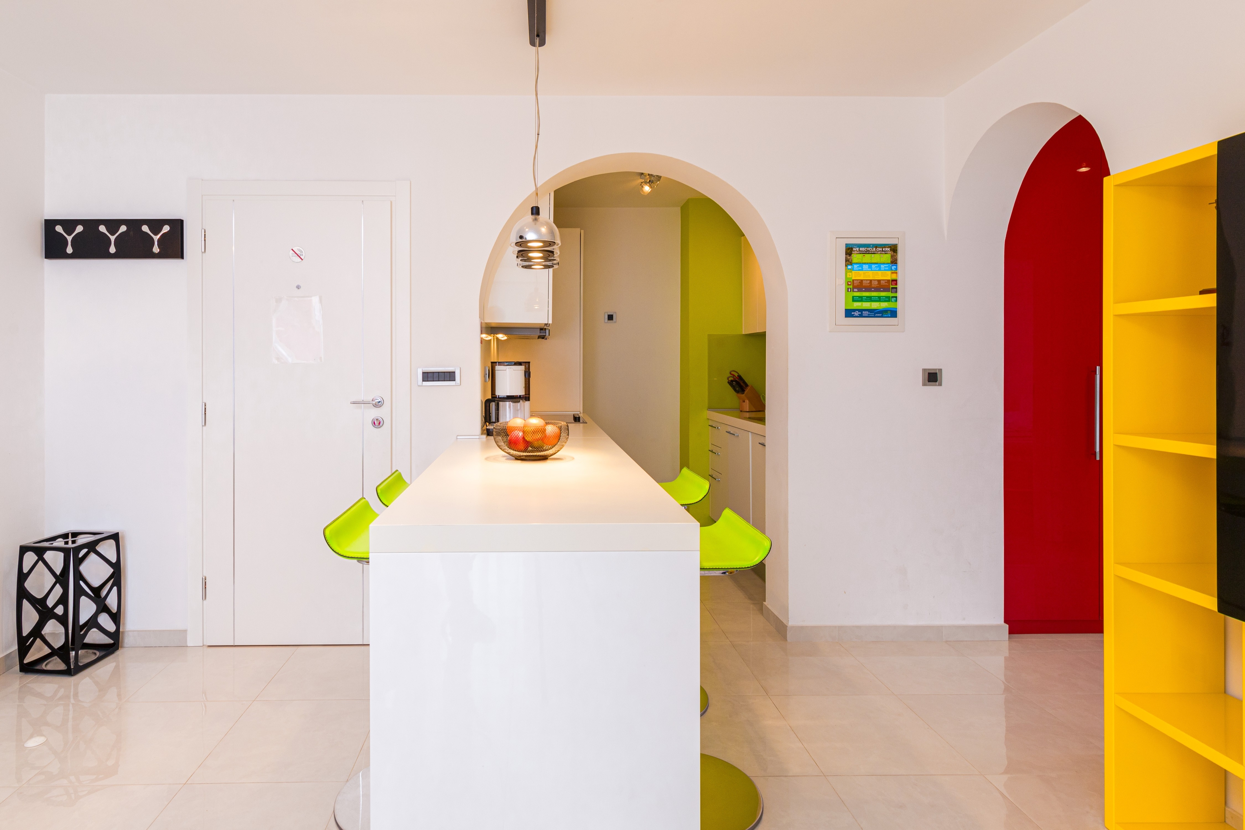 Two bedroom apartment with terrace Baška, Krk  A-a