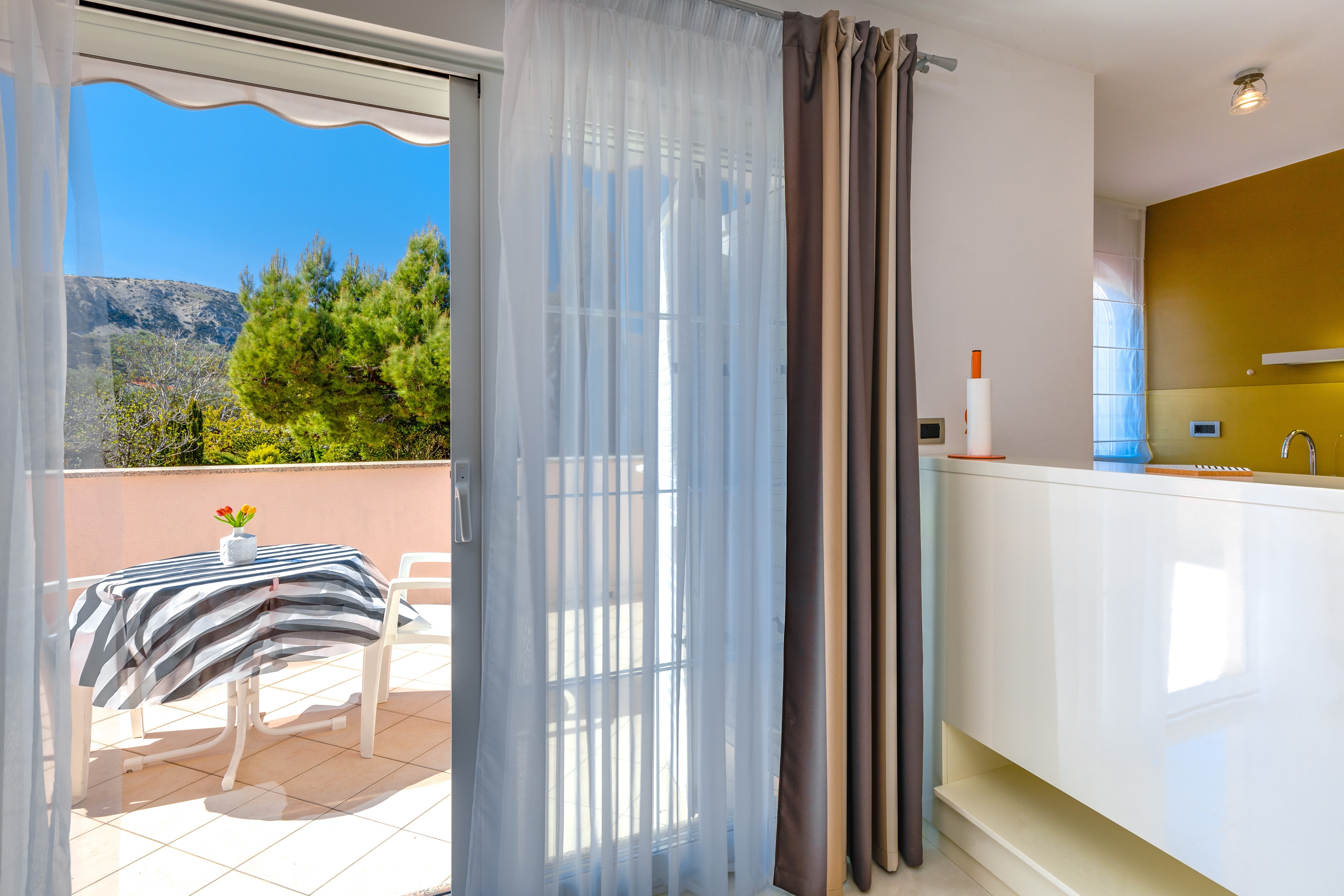 One bedroom apartment with balcony Baška, Krk  A-b