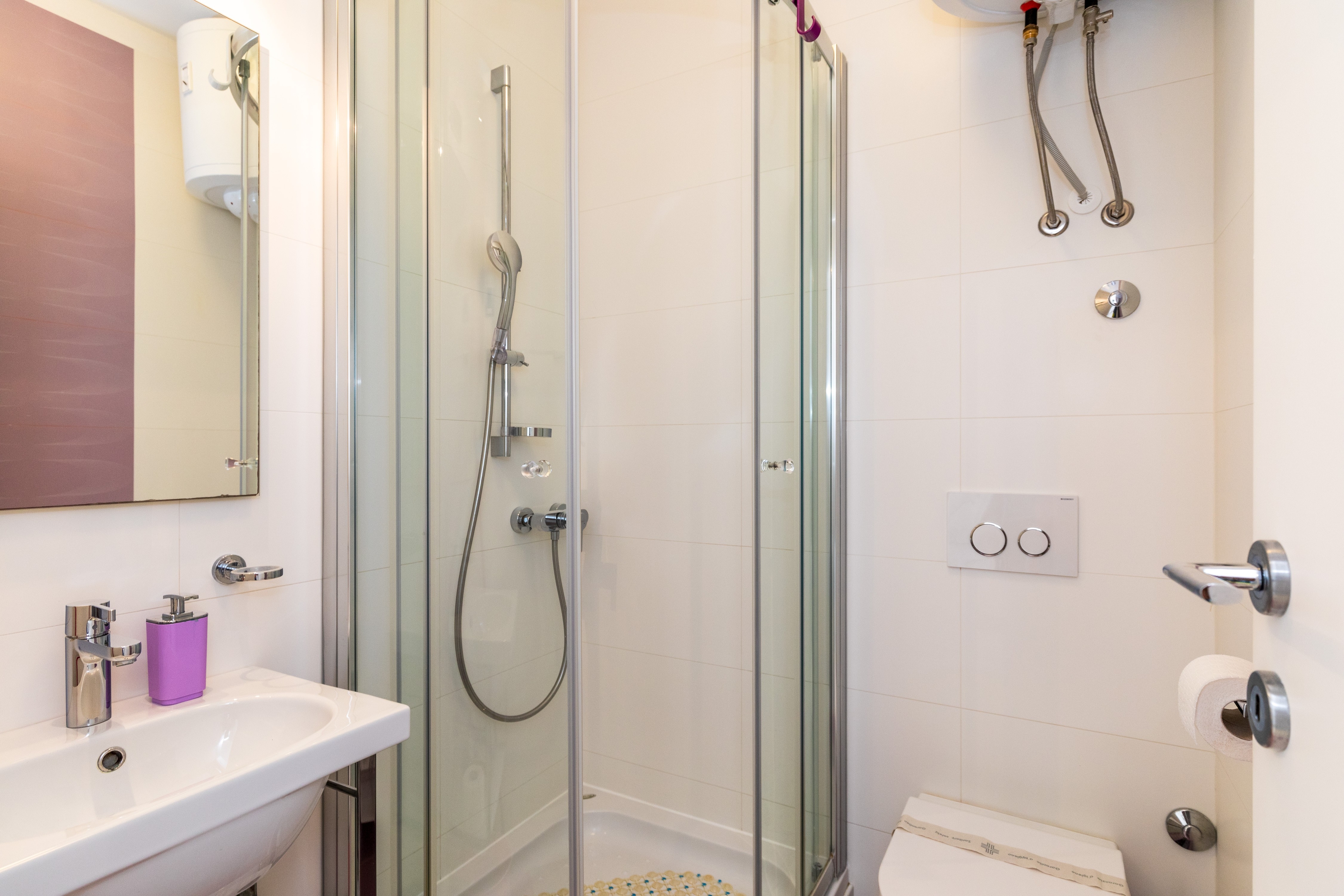 Studio flat with terrace Baška, Krk  AS-a