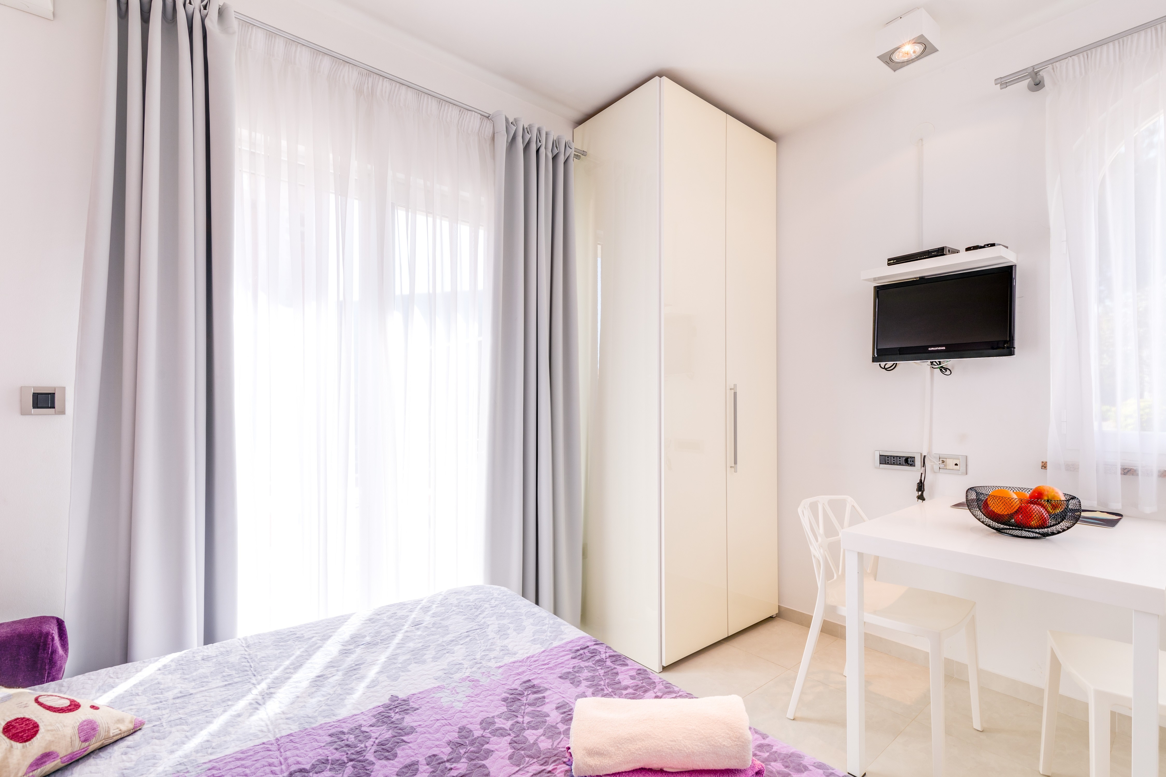 Studio flat with terrace Baška, Krk  AS-a