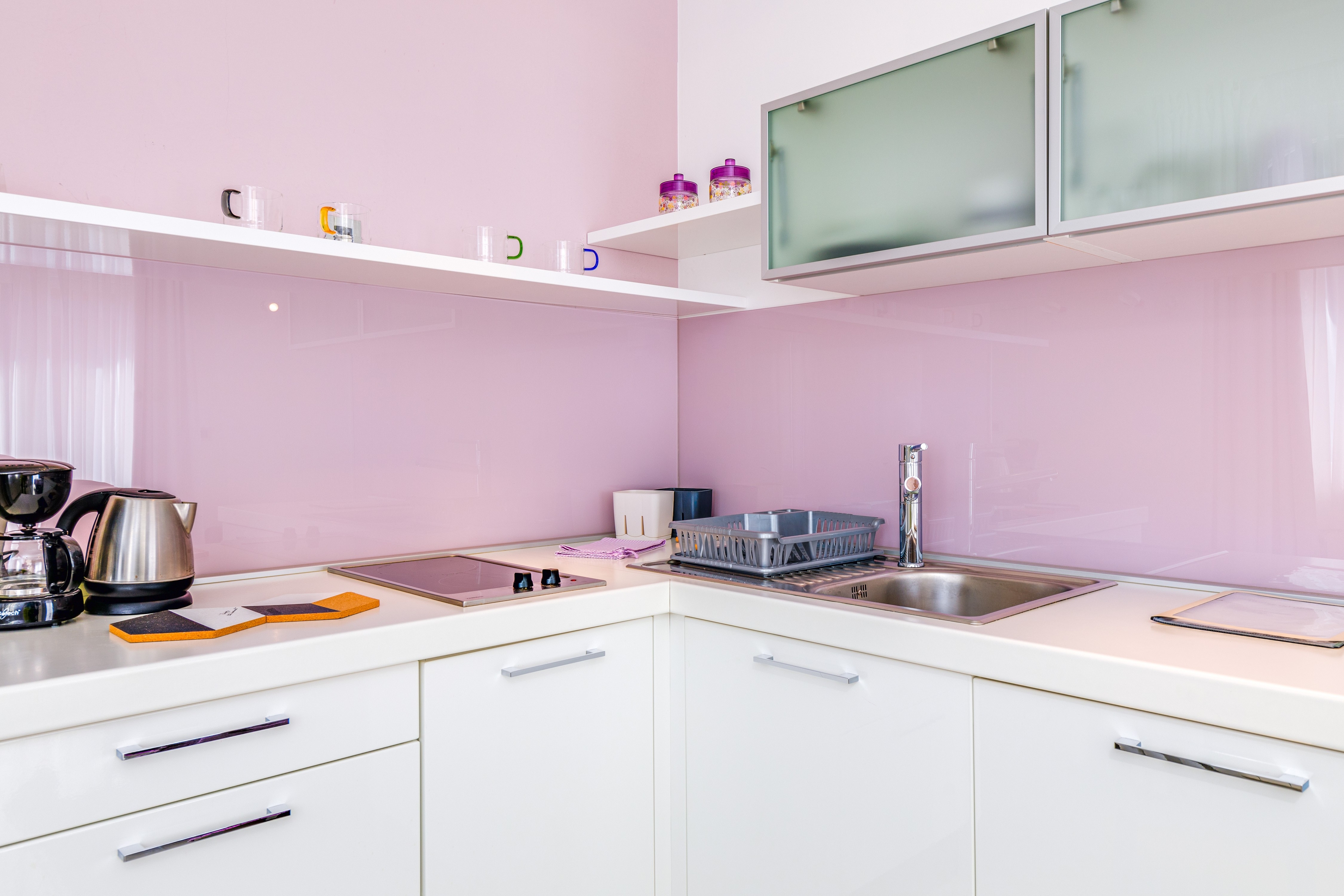 Studio flat with terrace Baška, Krk  AS-a