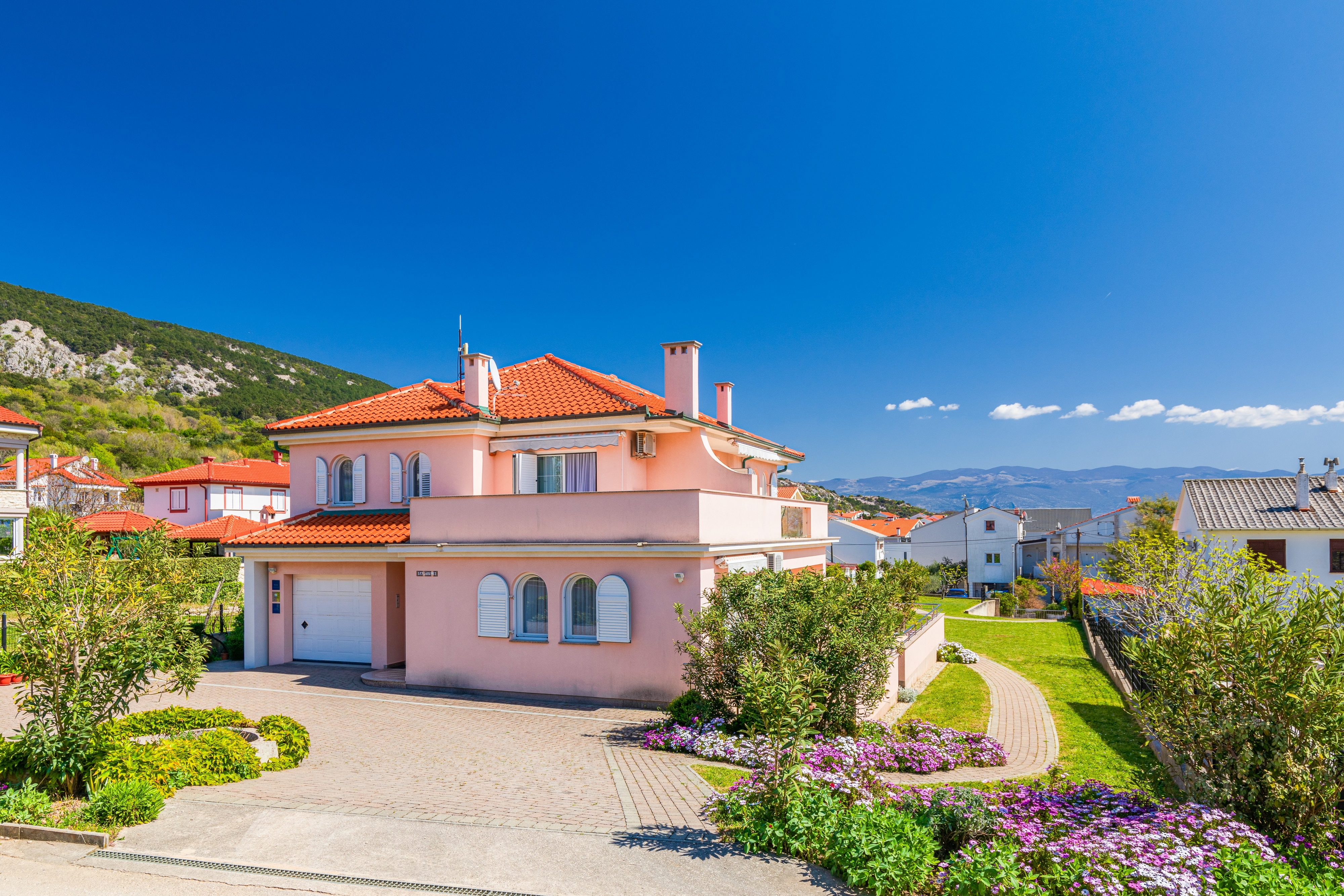 Two bedroom apartment with terrace Baška, Krk  A-a