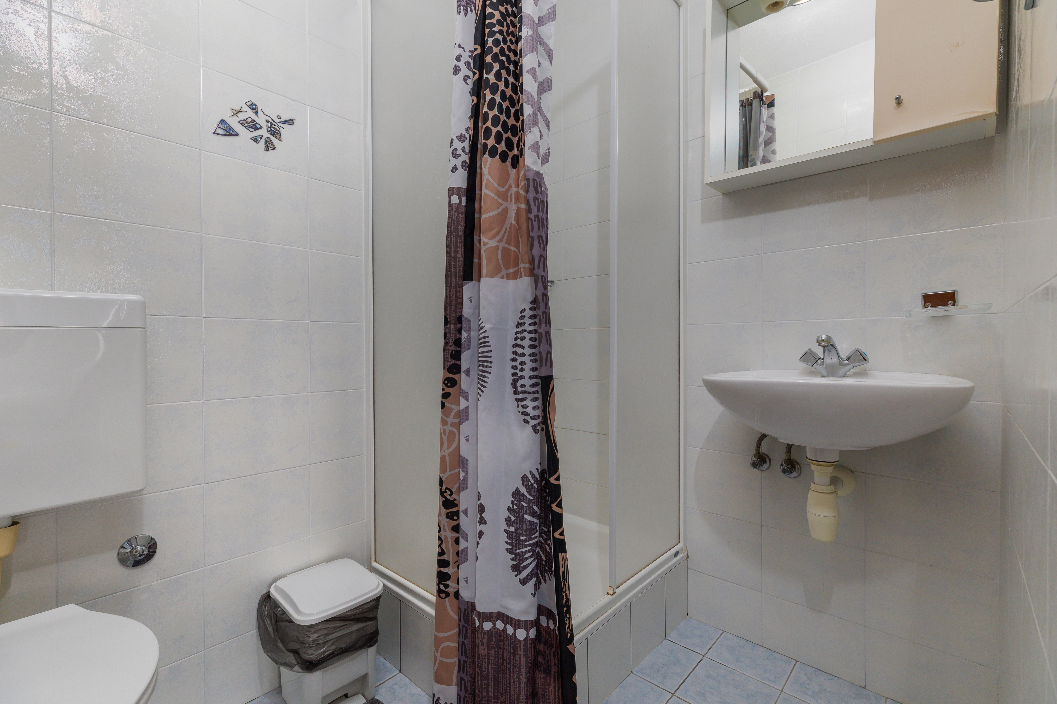 Two bedroom apartment with balcony and sea view Brela, Makarska  A-a