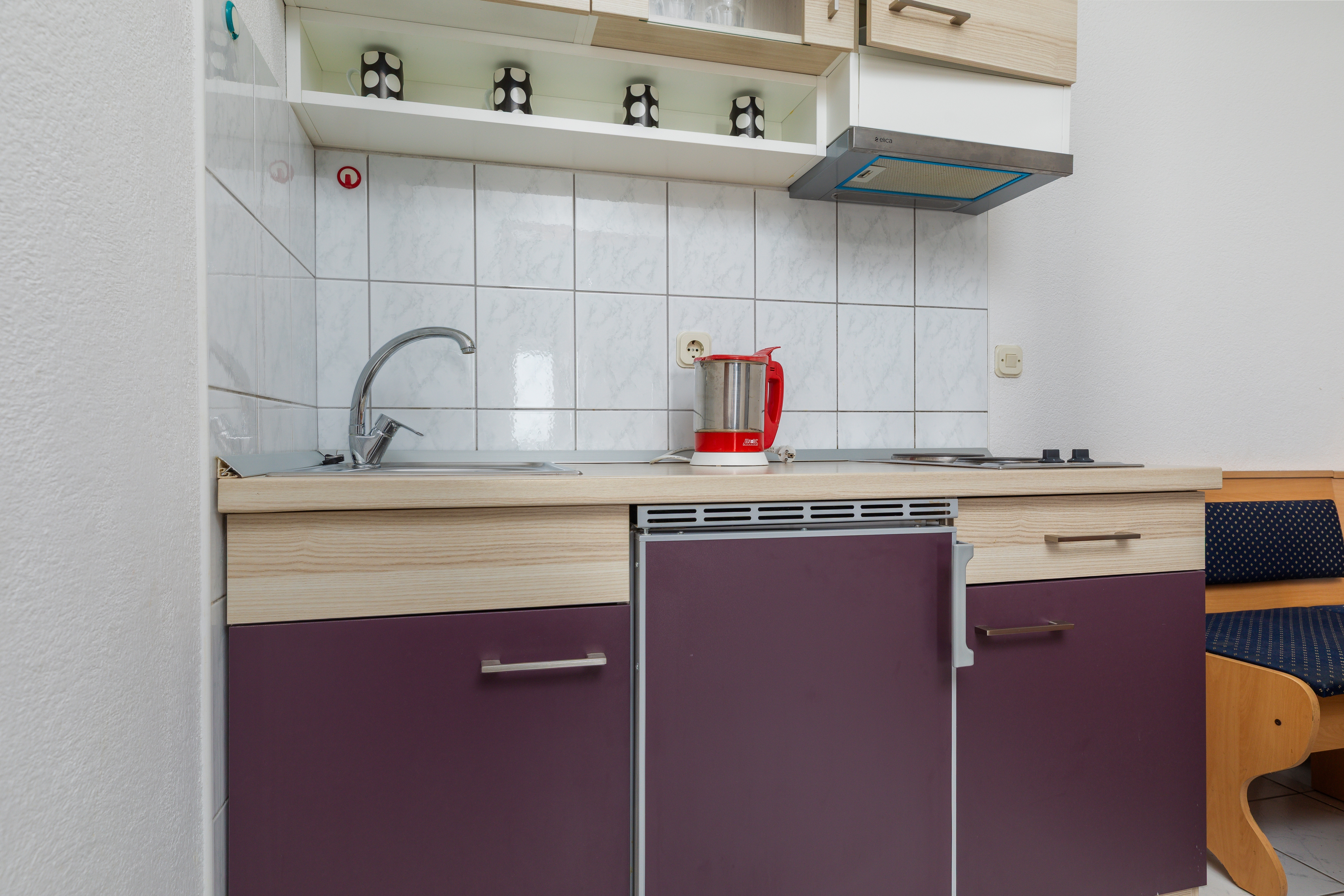 Two bedroom apartment with balcony and sea view Brela, Makarska  A-a