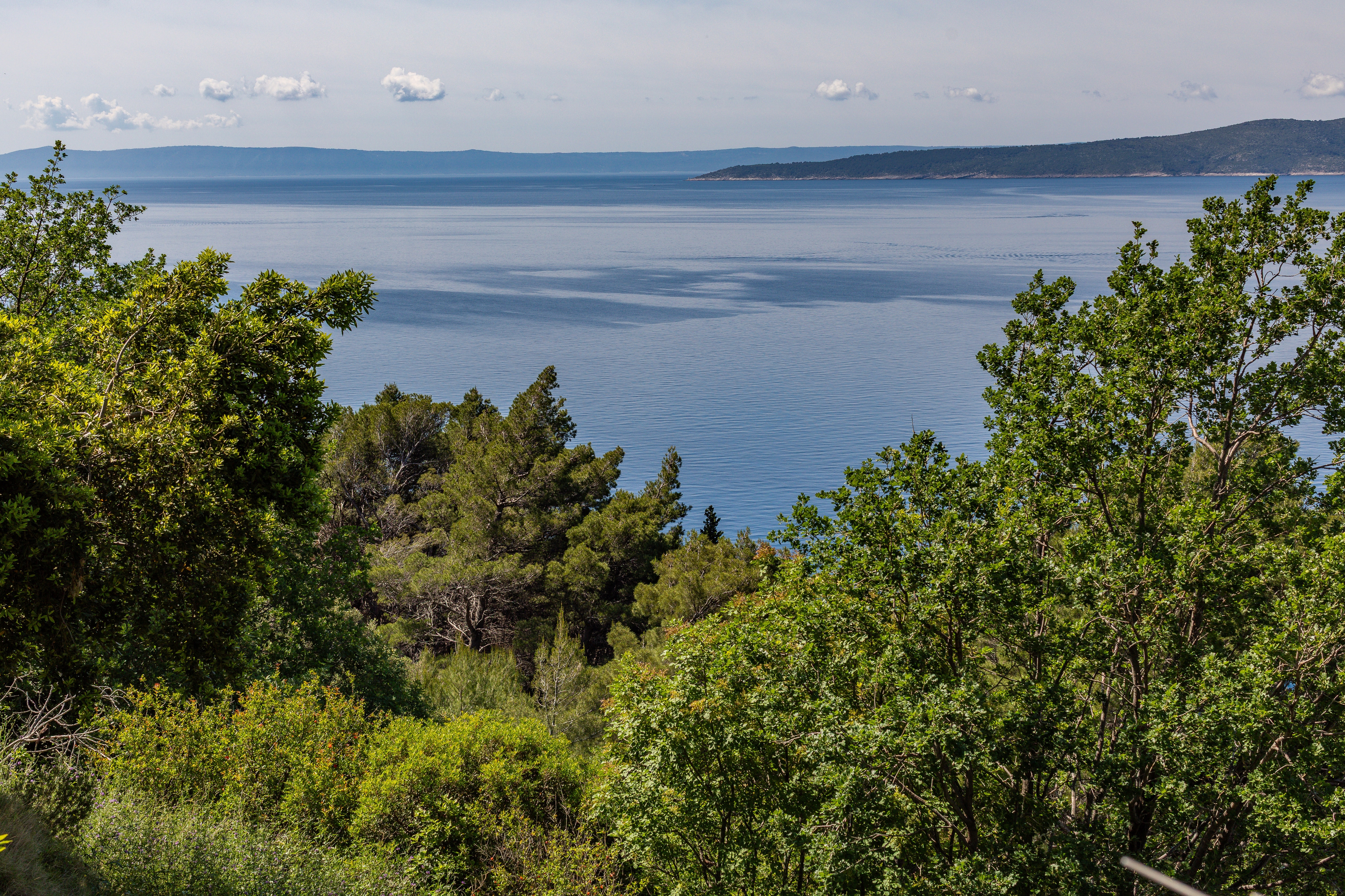 Studio flat with balcony and sea view Brela, Makarska  AS-a