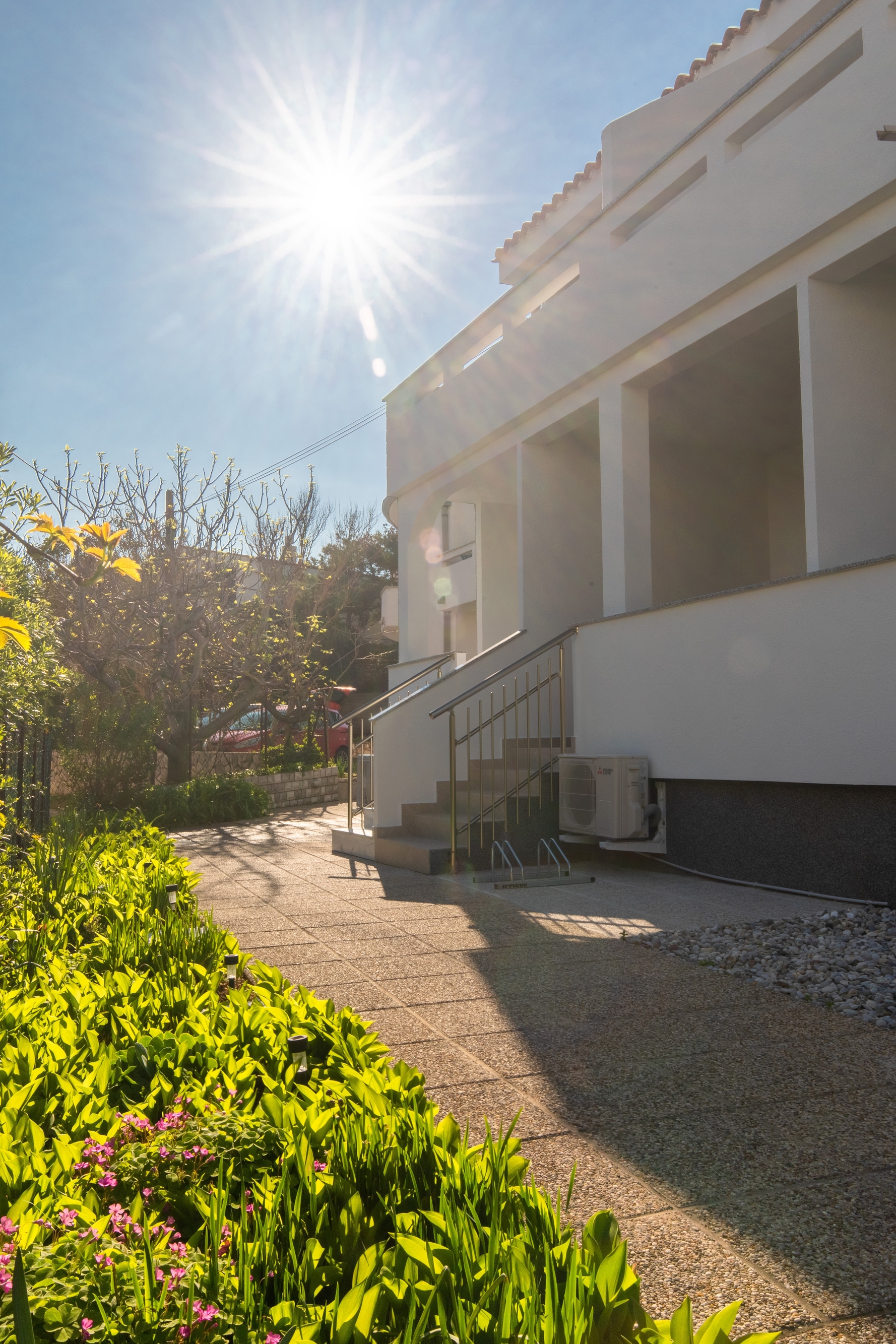 Studio flat with terrace Baška, Krk  AS-a