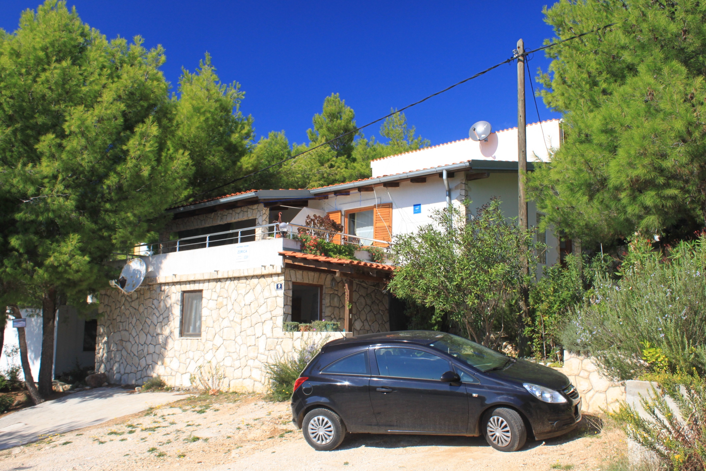 Studio apartman s terasom i pogledom na more Rukavac, Vis  AS-a