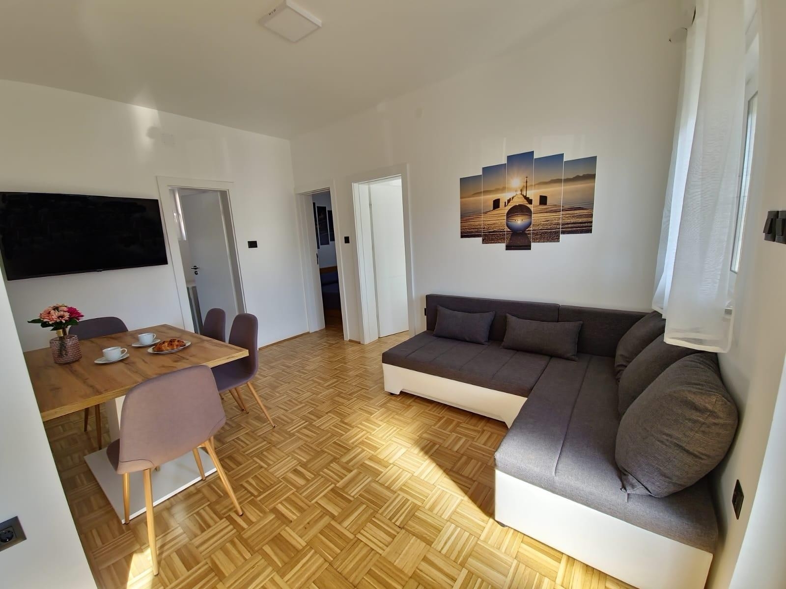 Studio flat with terrace Bibinje, Zadar (AS-24451-a)