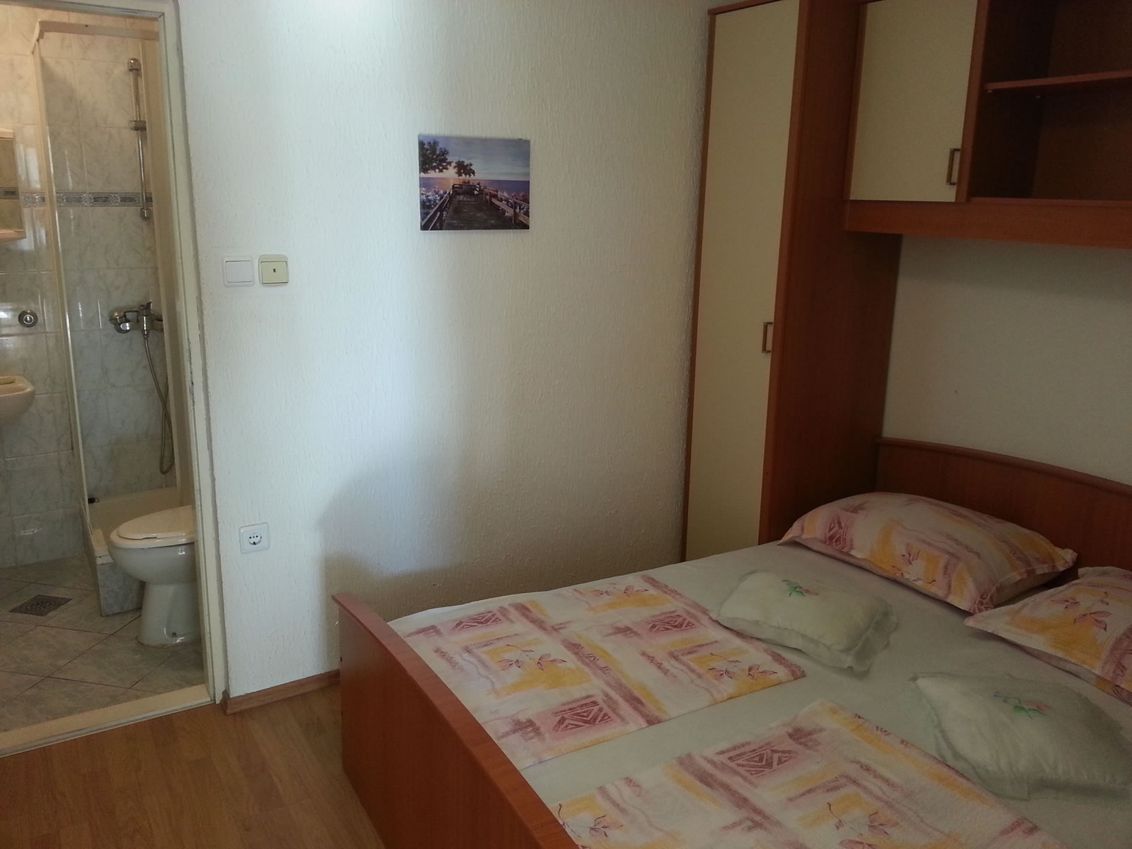 Jednosobni apartman s terasom i pogledom na more Crikvenica  A-a