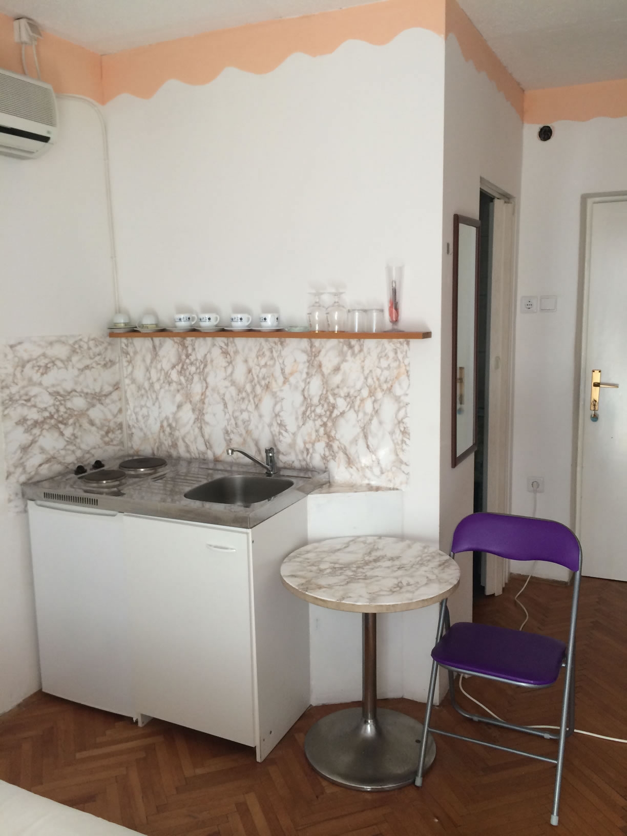 Studio apartman s balkonom i pogledom na more Crikvenica  AS-a