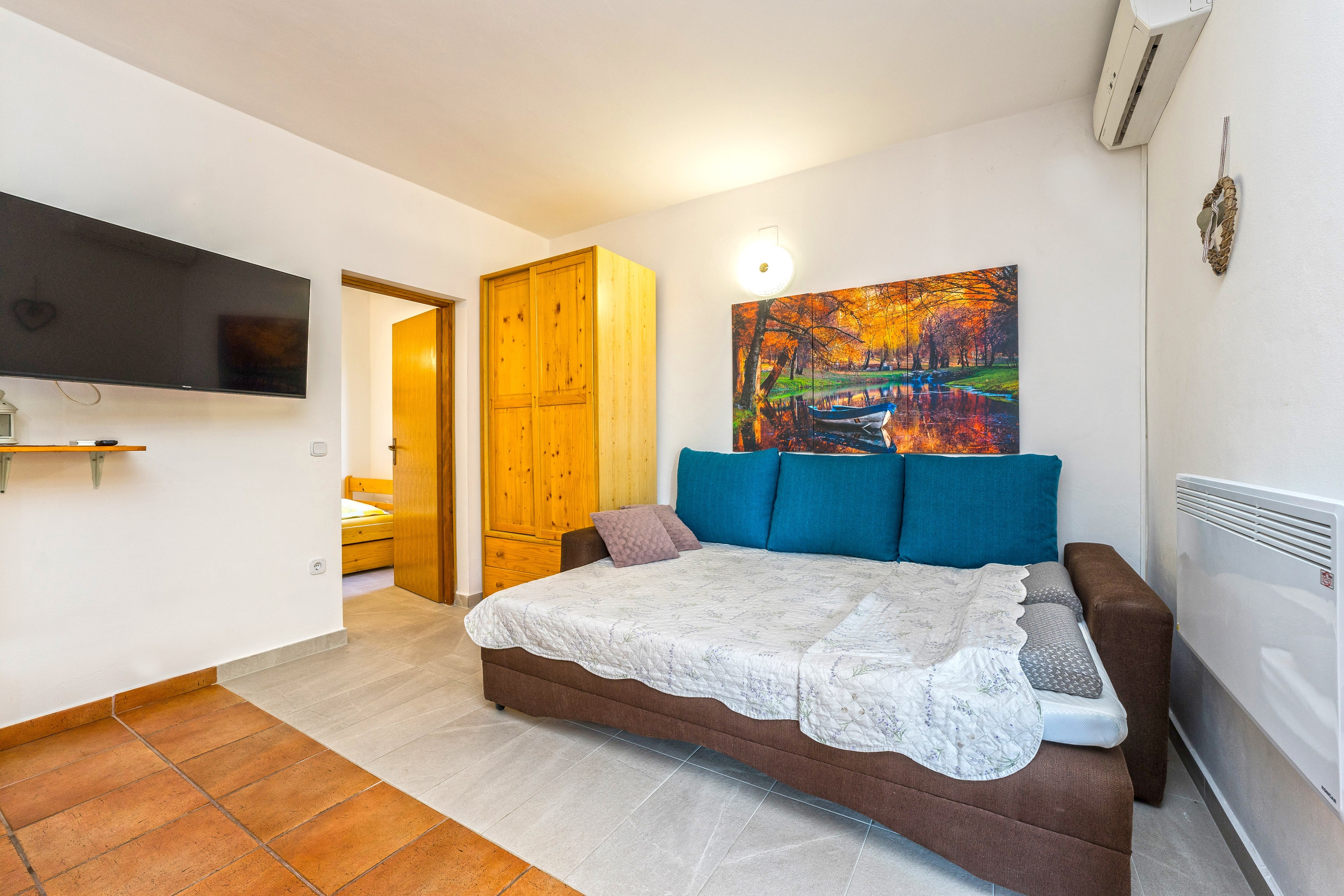 One bedroom apartment with terrace Mandre, Pag (A-24492-b)