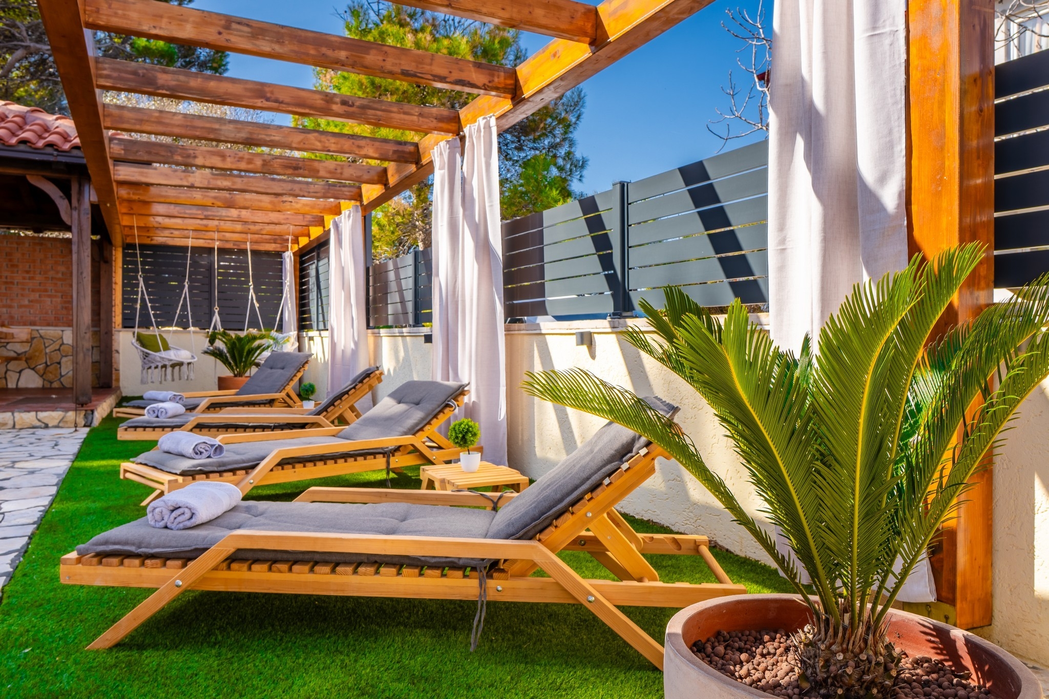 Two bedroom apartment with terrace Vir (A-24513-b)