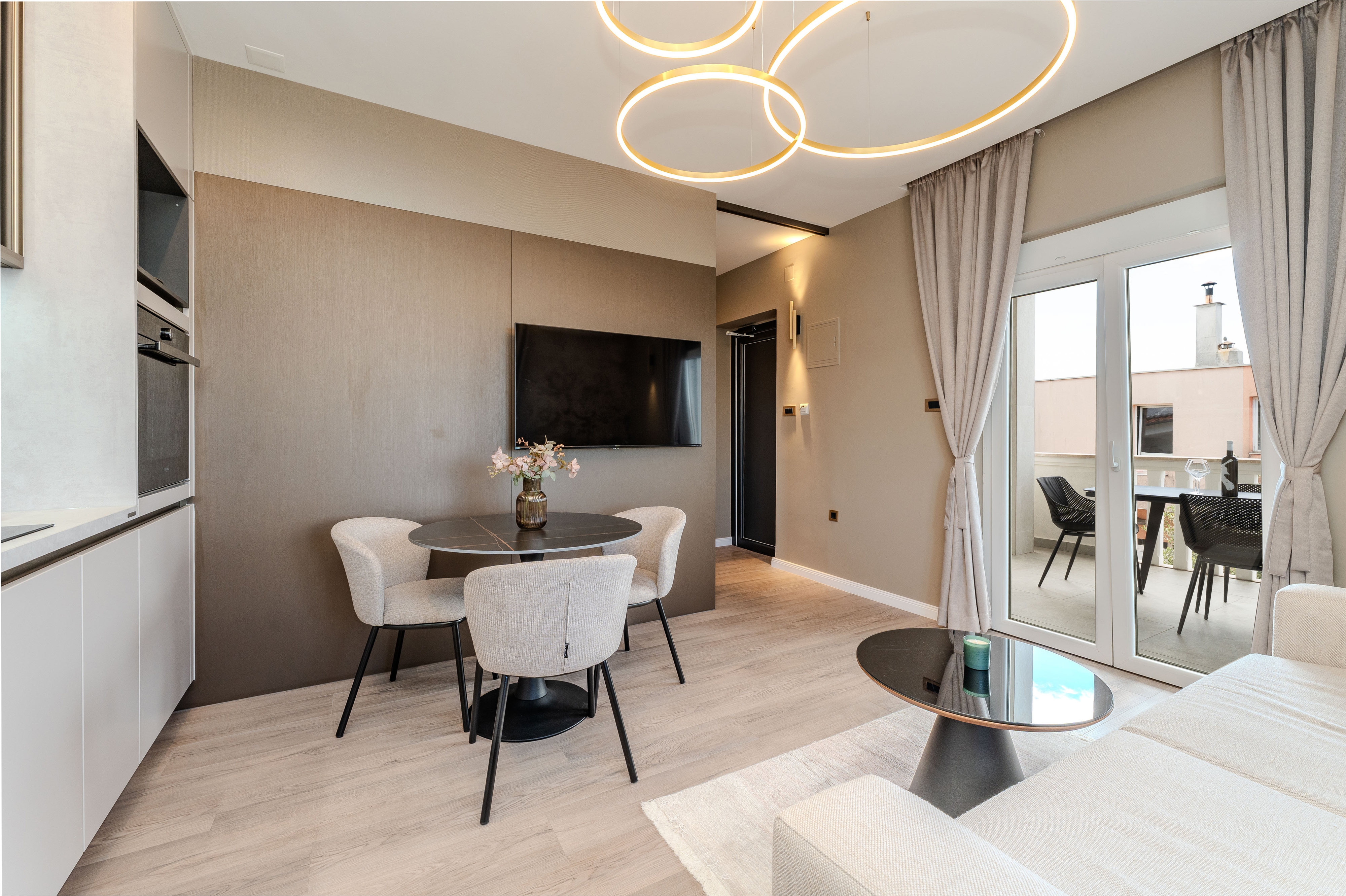 One bedroom apartment with balcony and sea view Sukošan, Zadar  A-a