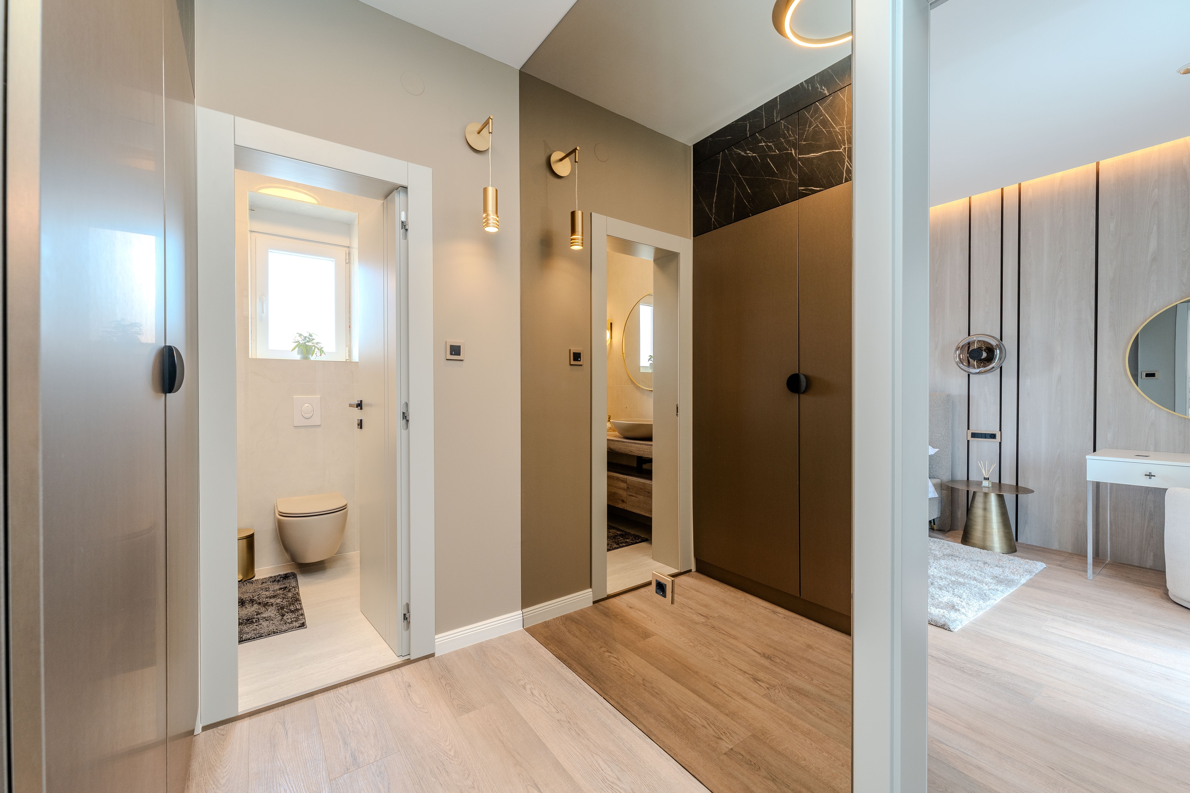 One bedroom apartment with balcony and sea view Sukošan, Zadar  A-a