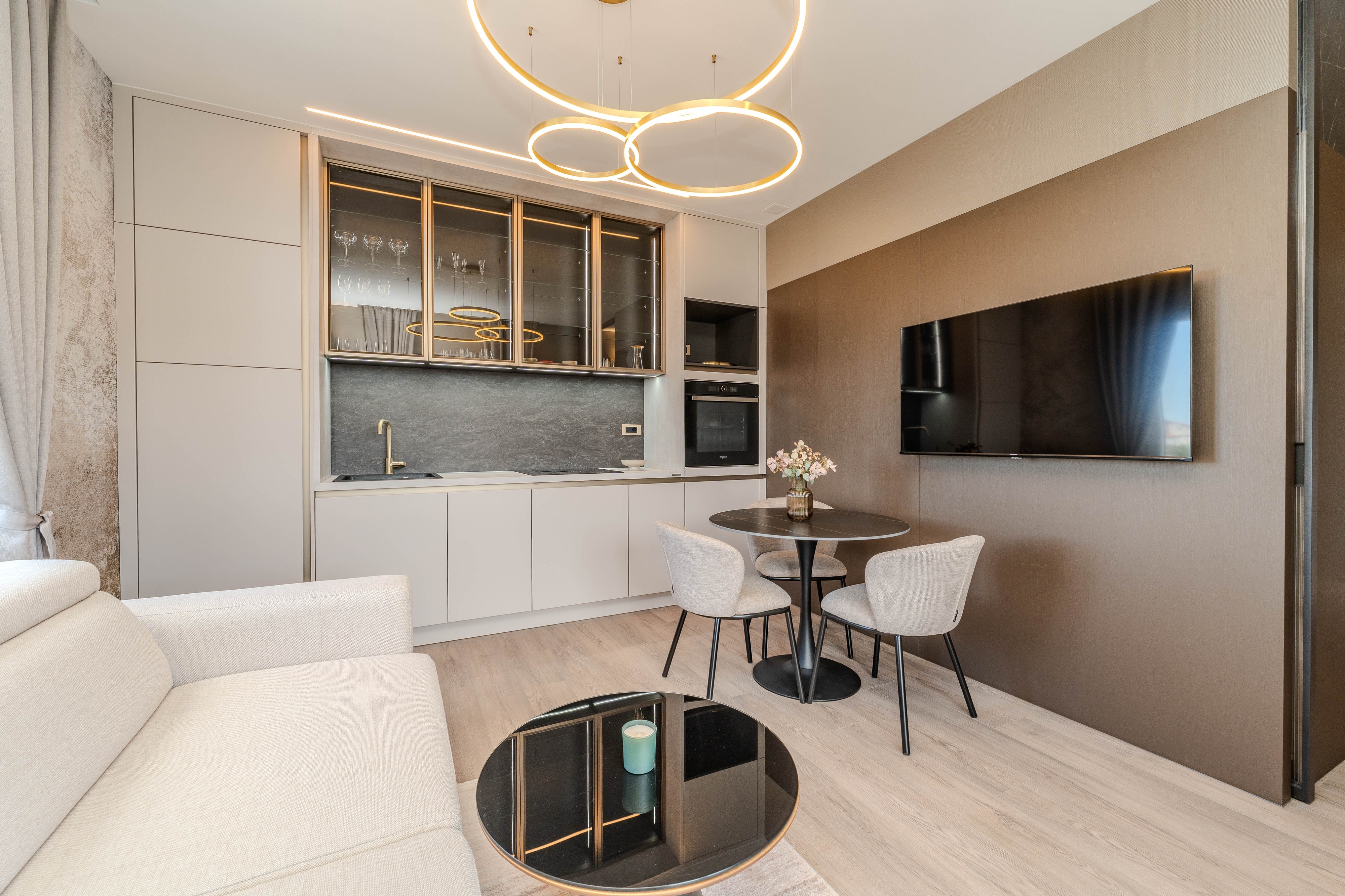 One bedroom apartment with balcony and sea view Sukošan, Zadar  A-a