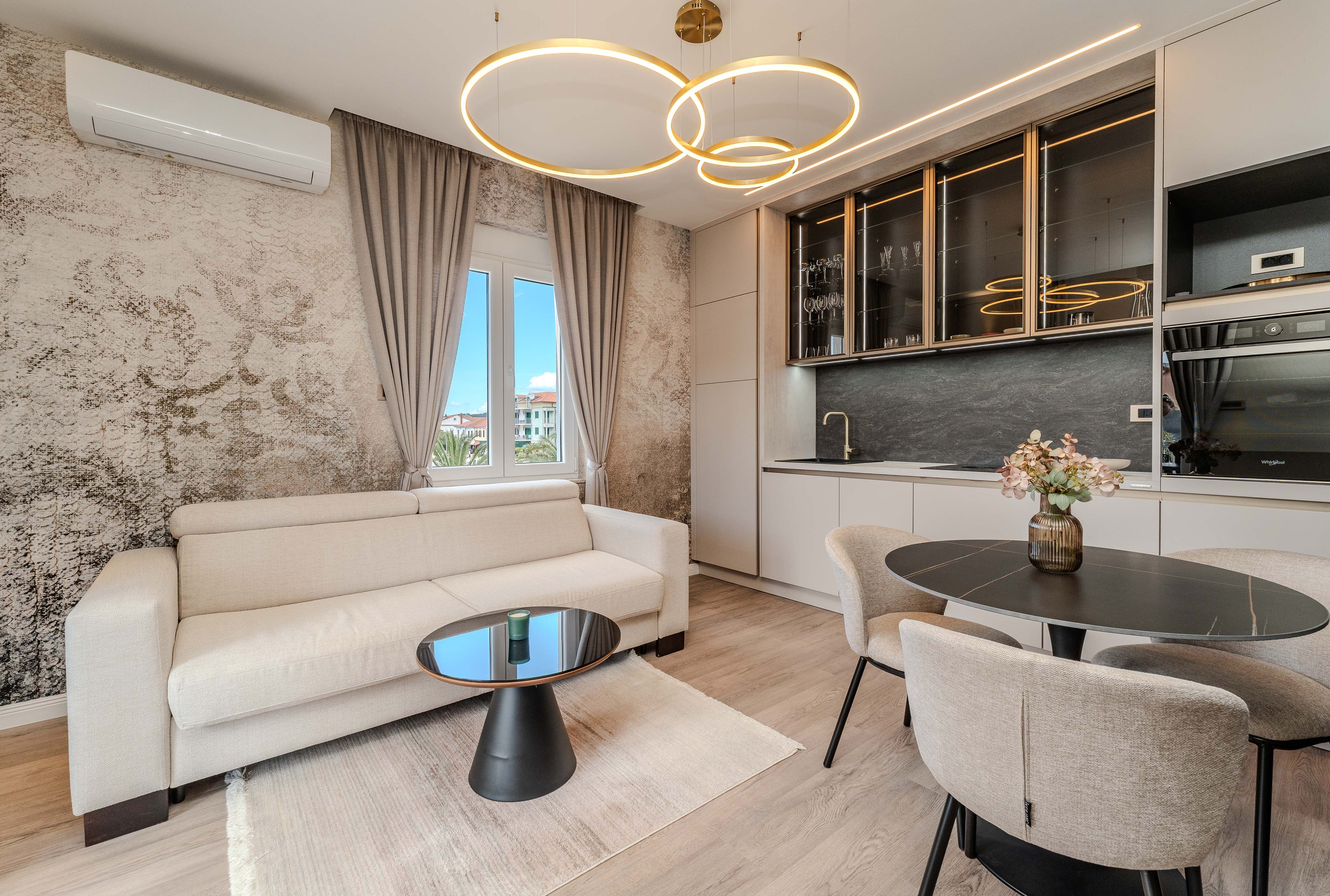 One bedroom apartment with balcony and sea view Sukošan, Zadar  A-a