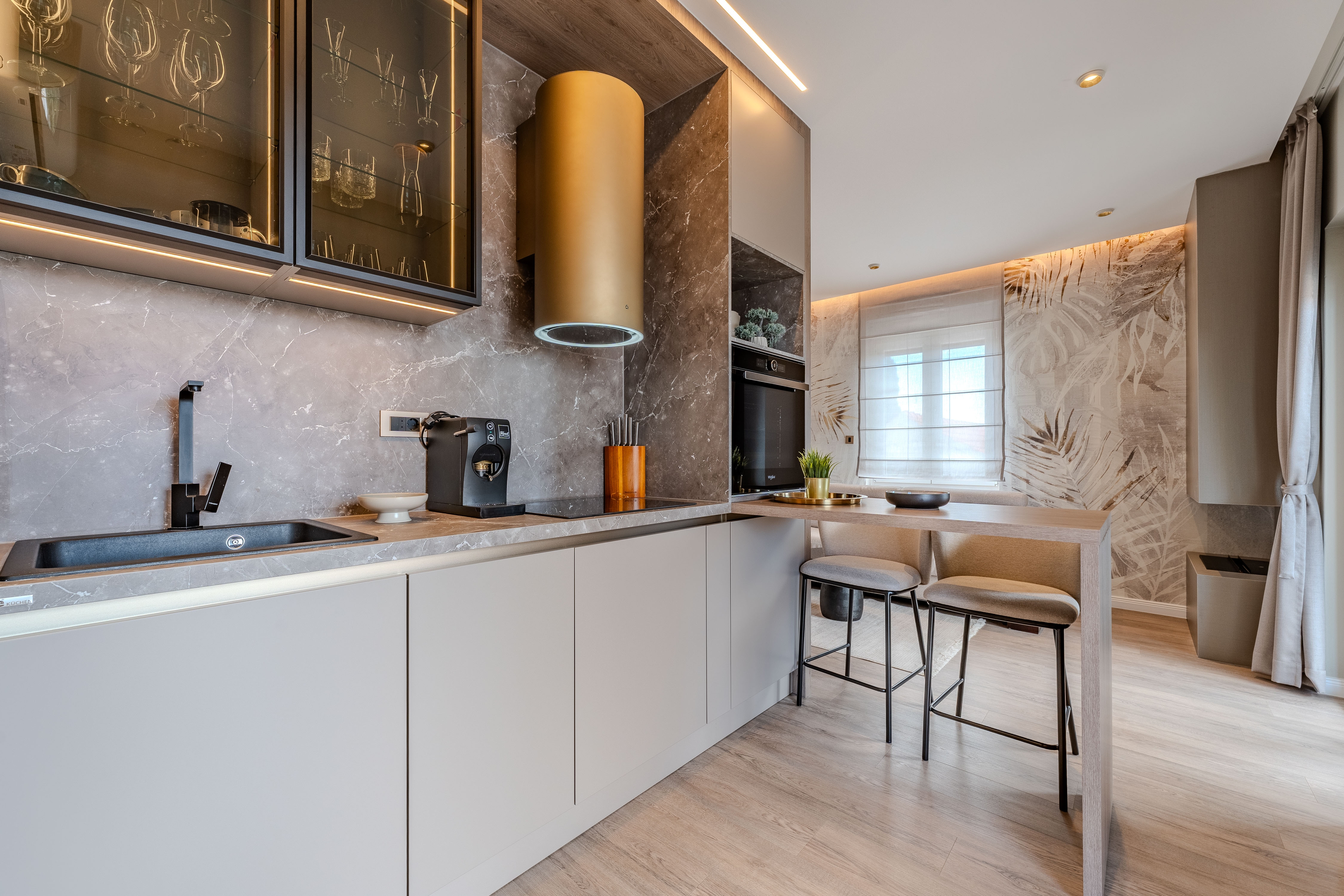 One bedroom apartment with balcony and sea view Sukošan, Zadar  A-b