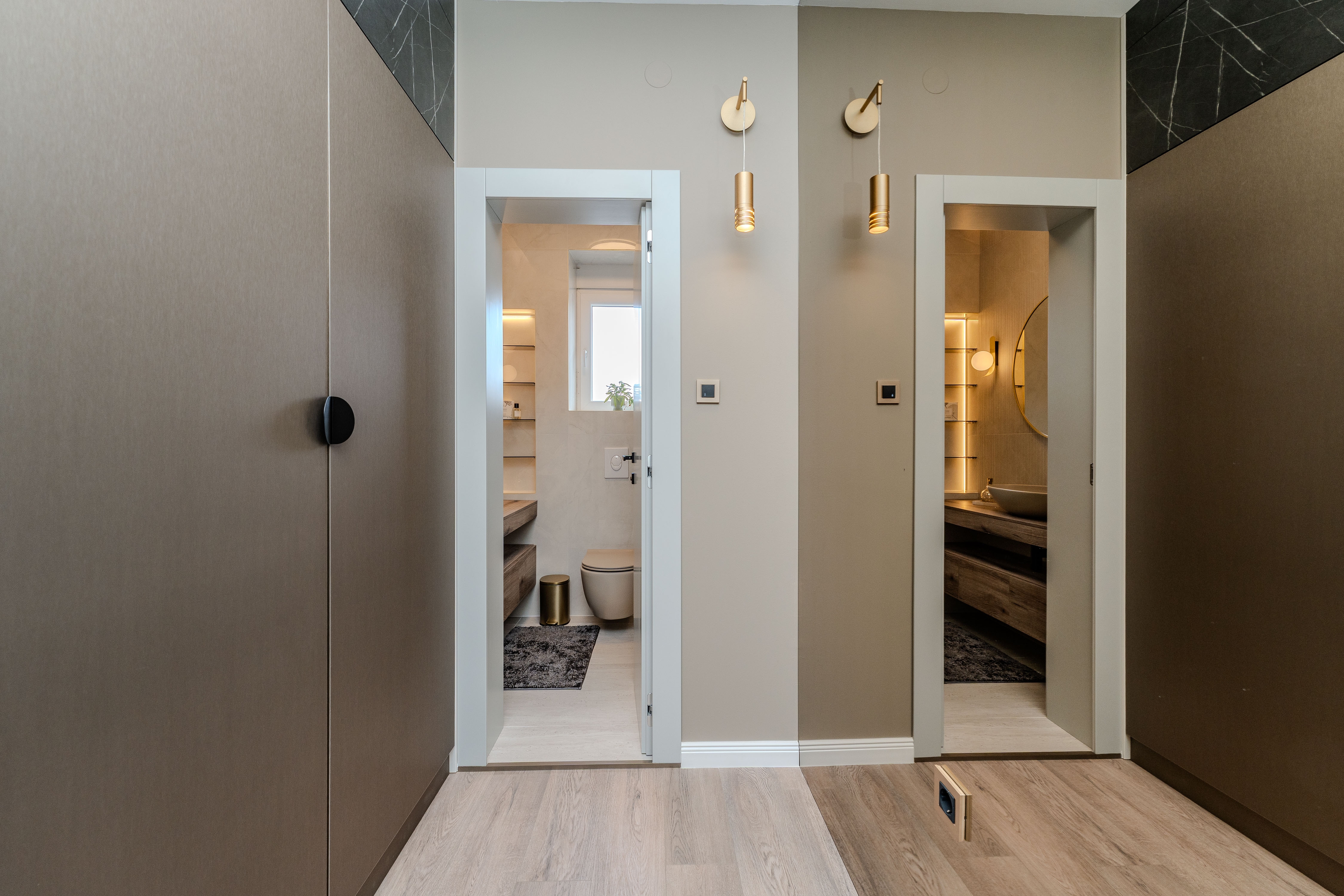 One bedroom apartment with balcony and sea view Sukošan, Zadar  A-c