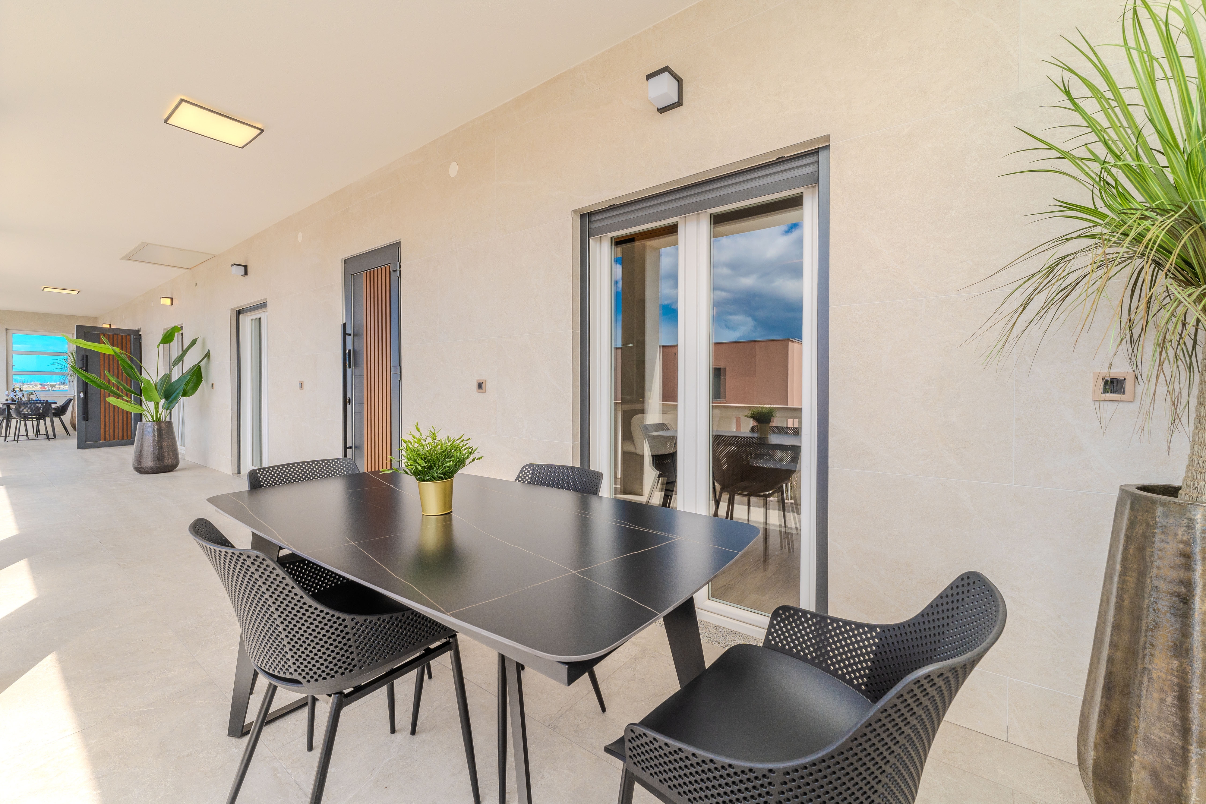 One bedroom apartment with balcony and sea view Sukošan, Zadar  A-d