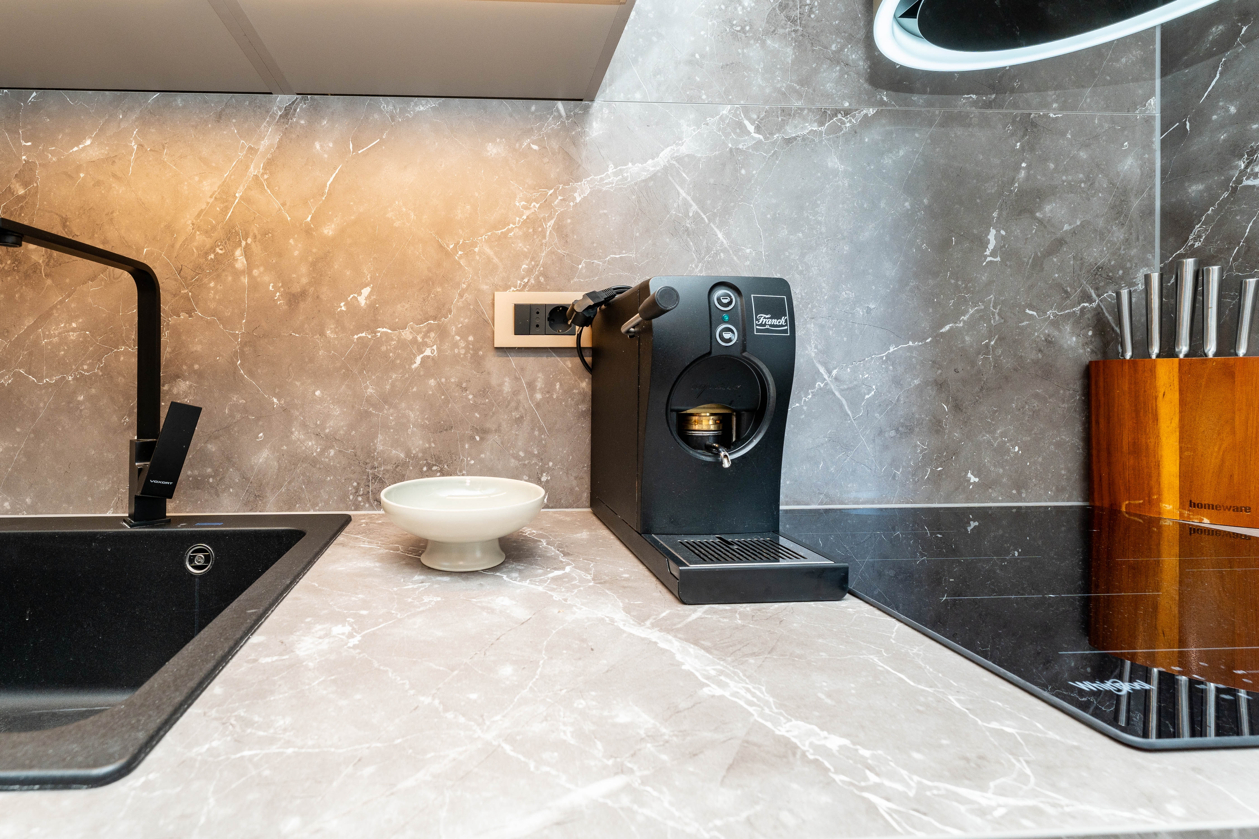 One bedroom apartment with balcony and sea view Sukošan, Zadar  A-d