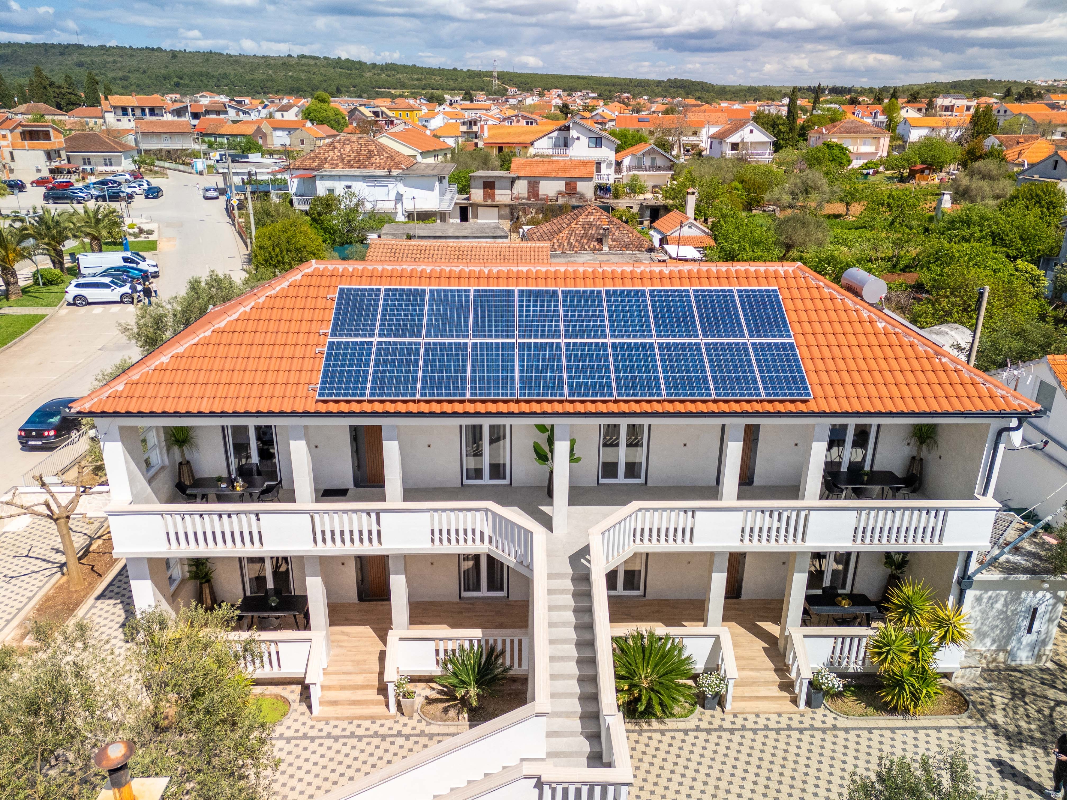 One bedroom apartment with balcony and sea view Sukošan, Zadar  A-a