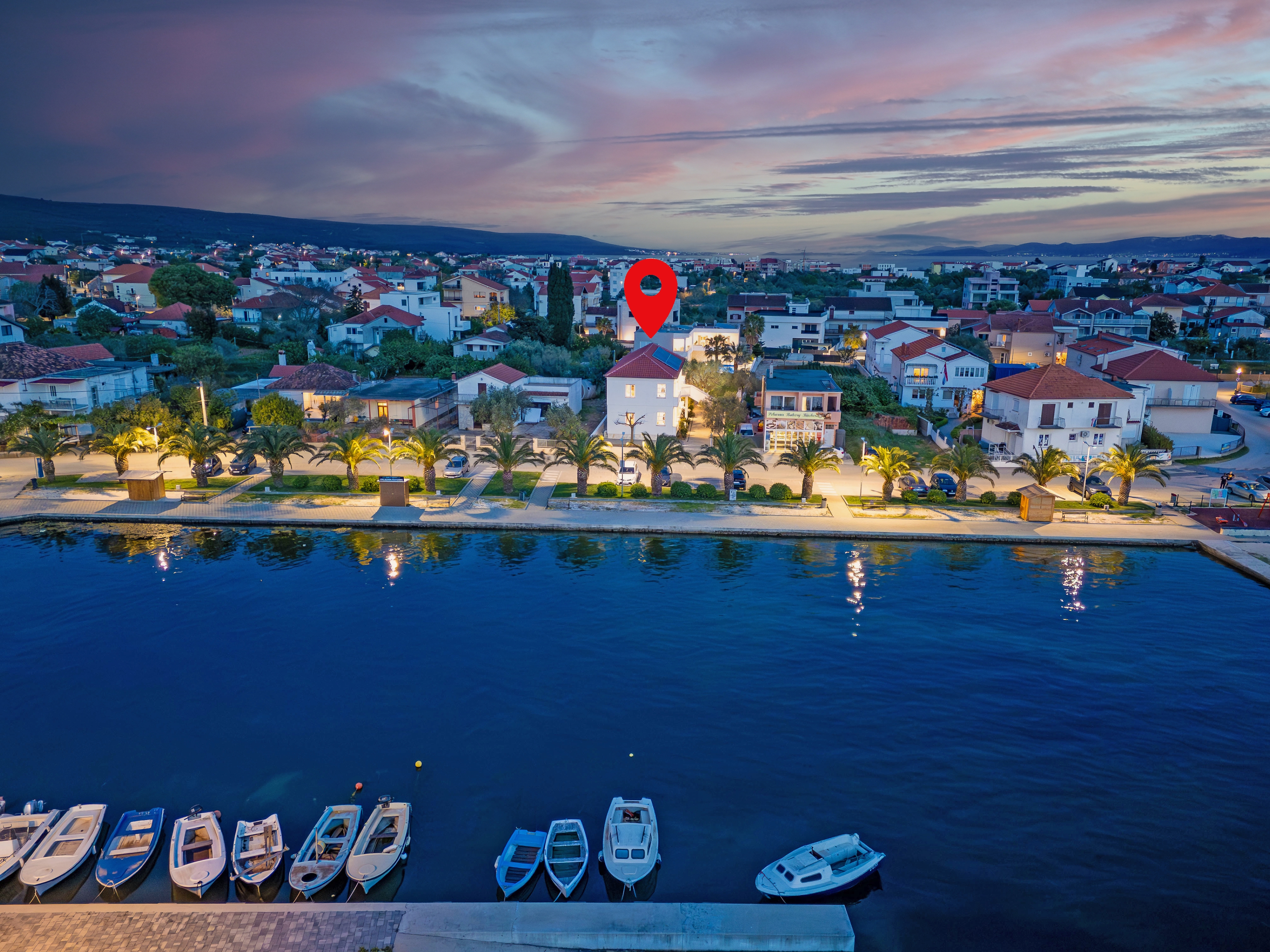 One bedroom apartment with balcony and sea view Sukošan, Zadar  A-a