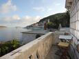 Vis, Gemeinsamer Balkon in folgender Unterkunftsart room, mit Meerblick und WiFi.