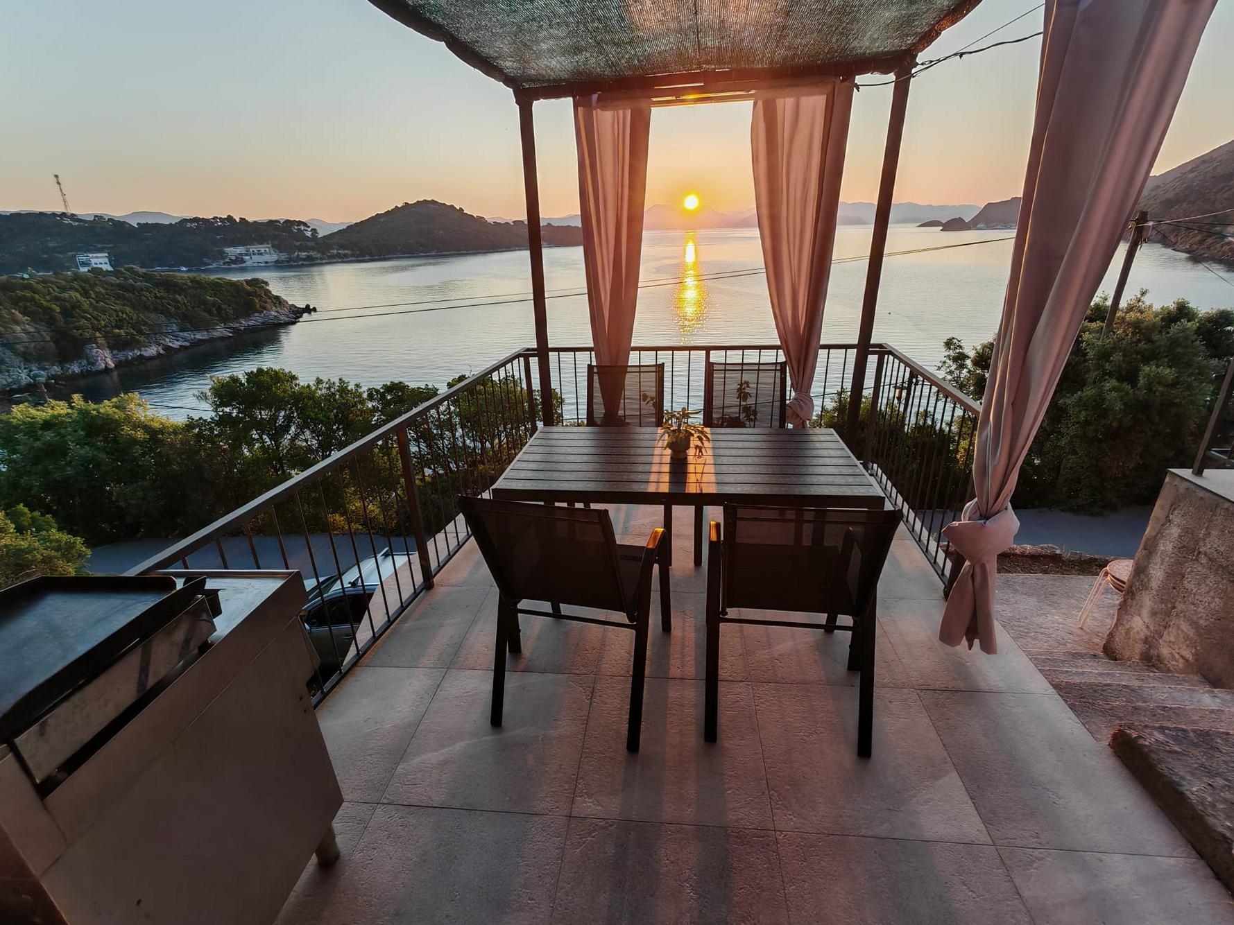 Studio S teraso in pogledom na morje Sobra, Mljet  AS-a