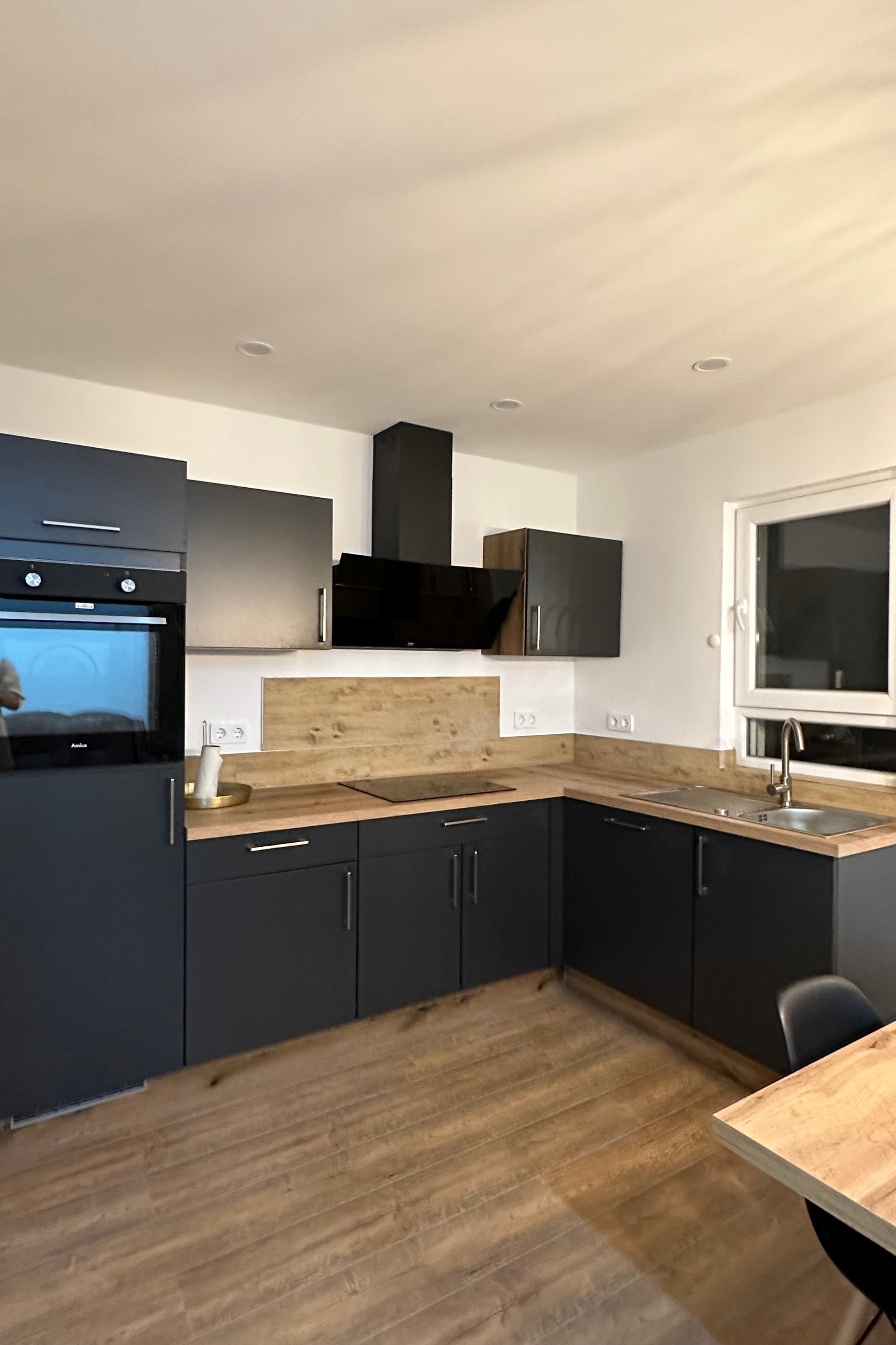 One bedroom apartment with balcony and sea view Starigrad, Paklenica  A-a