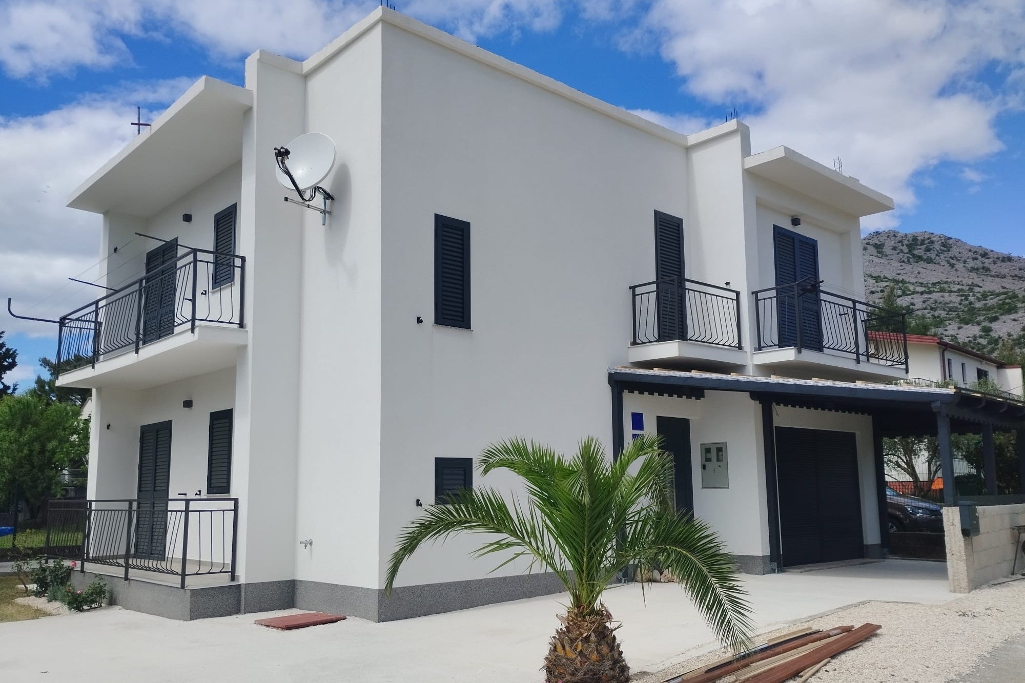 One bedroom apartment with balcony and sea view Starigrad, Paklenica  A-a