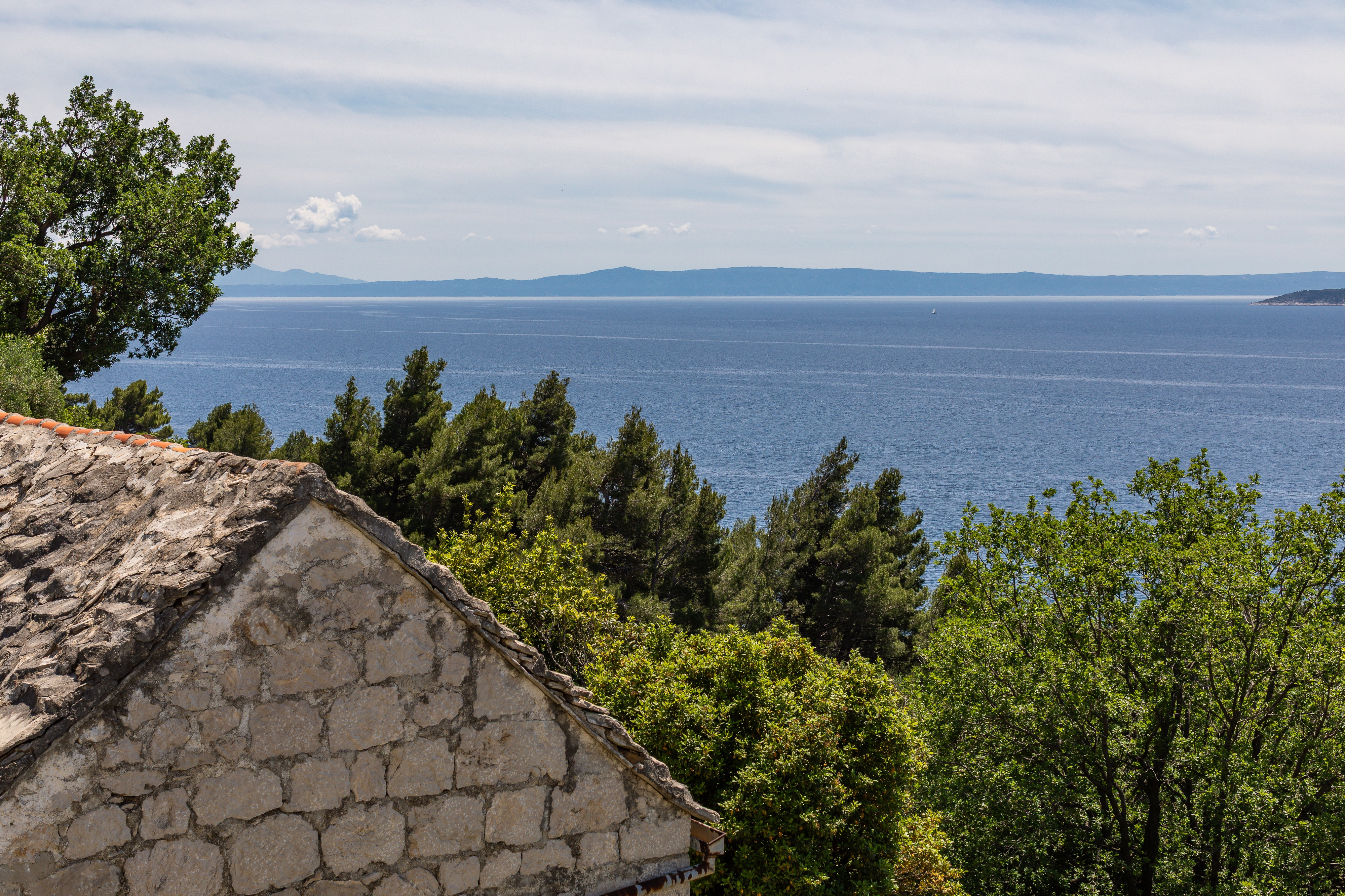 Two bedroom apartment with terrace and sea view Brela, Makarska  A-b