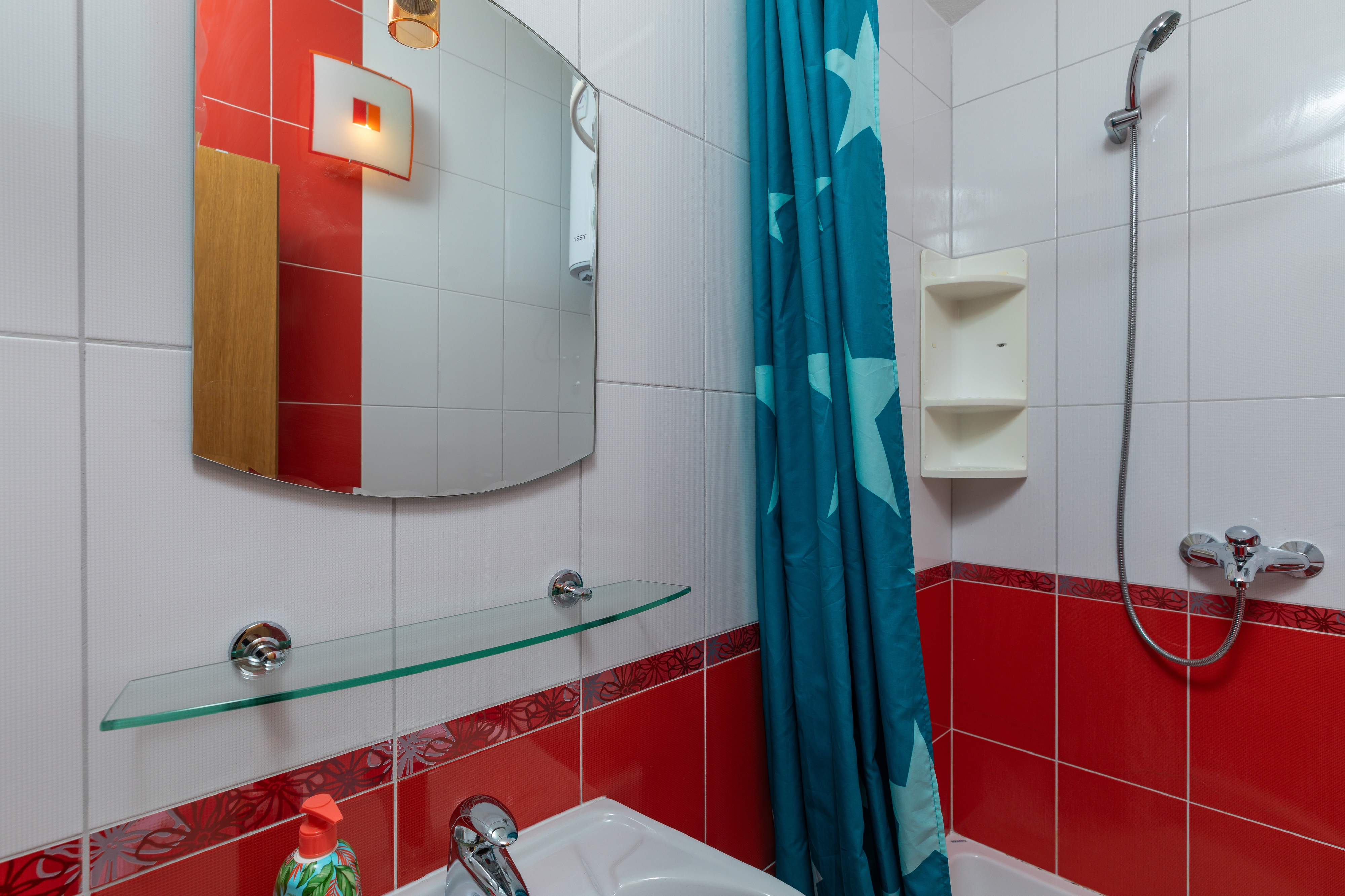 Two bedroom apartment with terrace and sea view Brela, Makarska  A-b