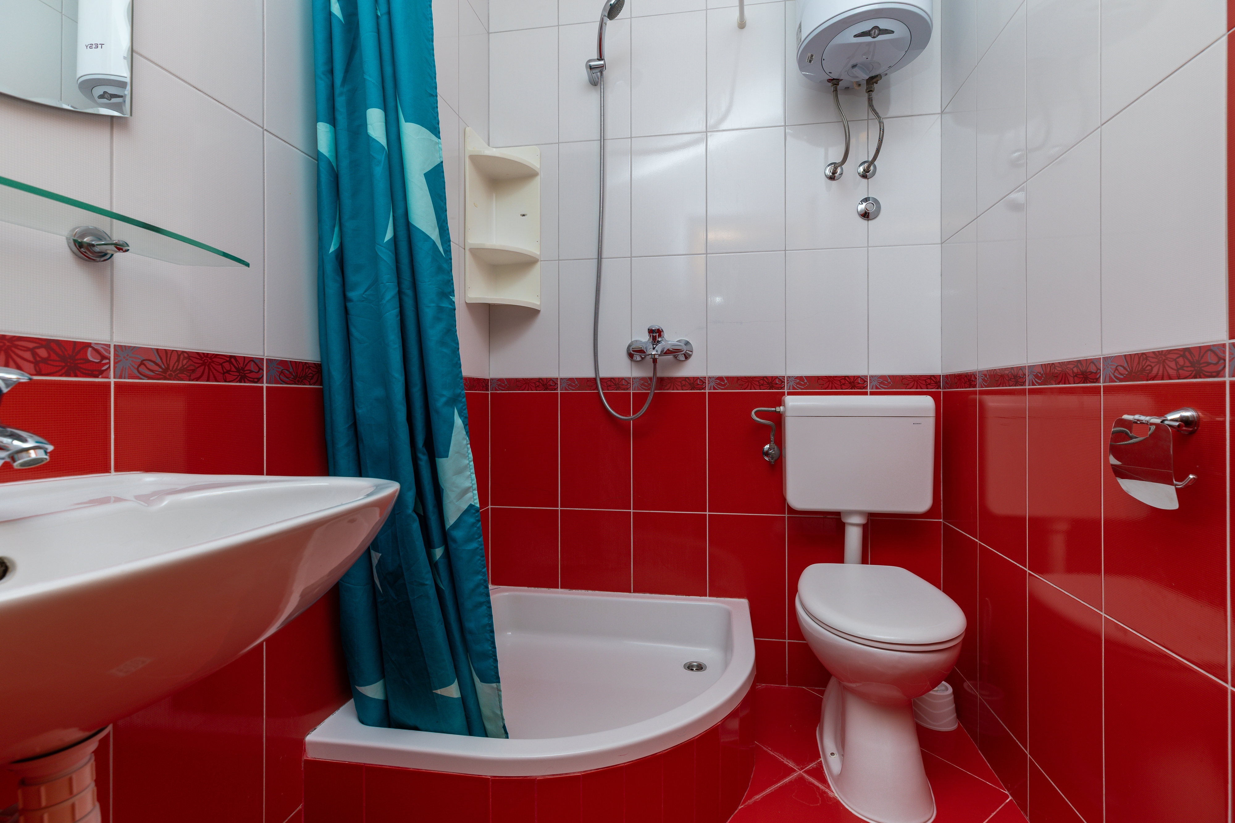 Two bedroom apartment with terrace and sea view Brela, Makarska  A-b