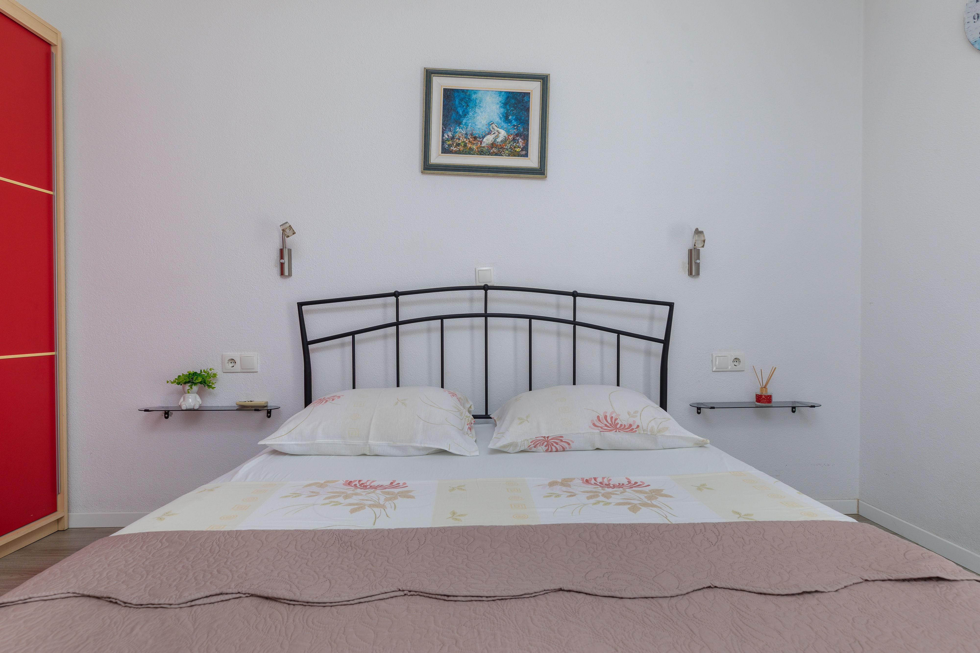 Two bedroom apartment with terrace and sea view Brela, Makarska  A-b