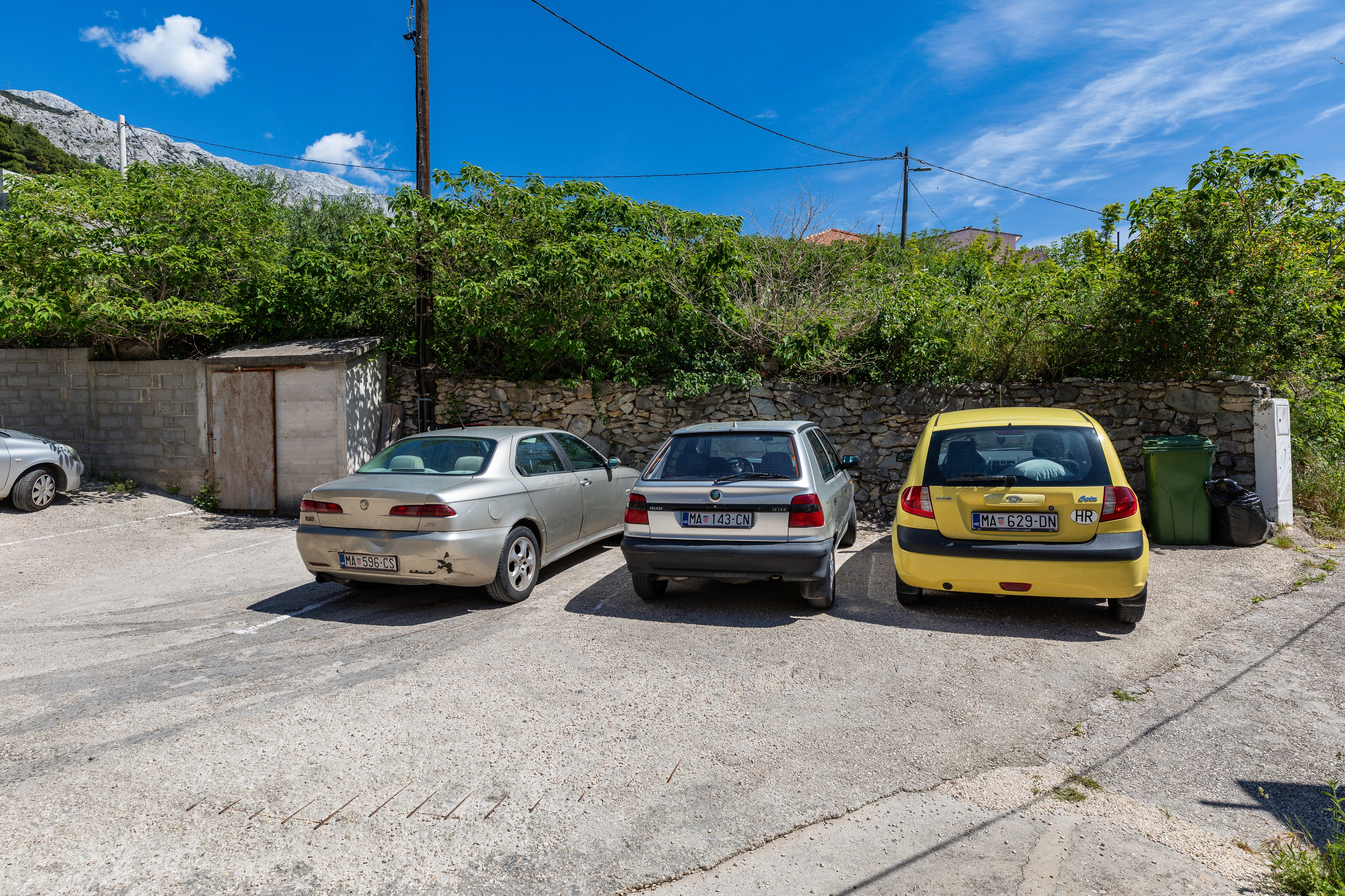 Two bedroom apartment with terrace and sea view Brela, Makarska  A-a