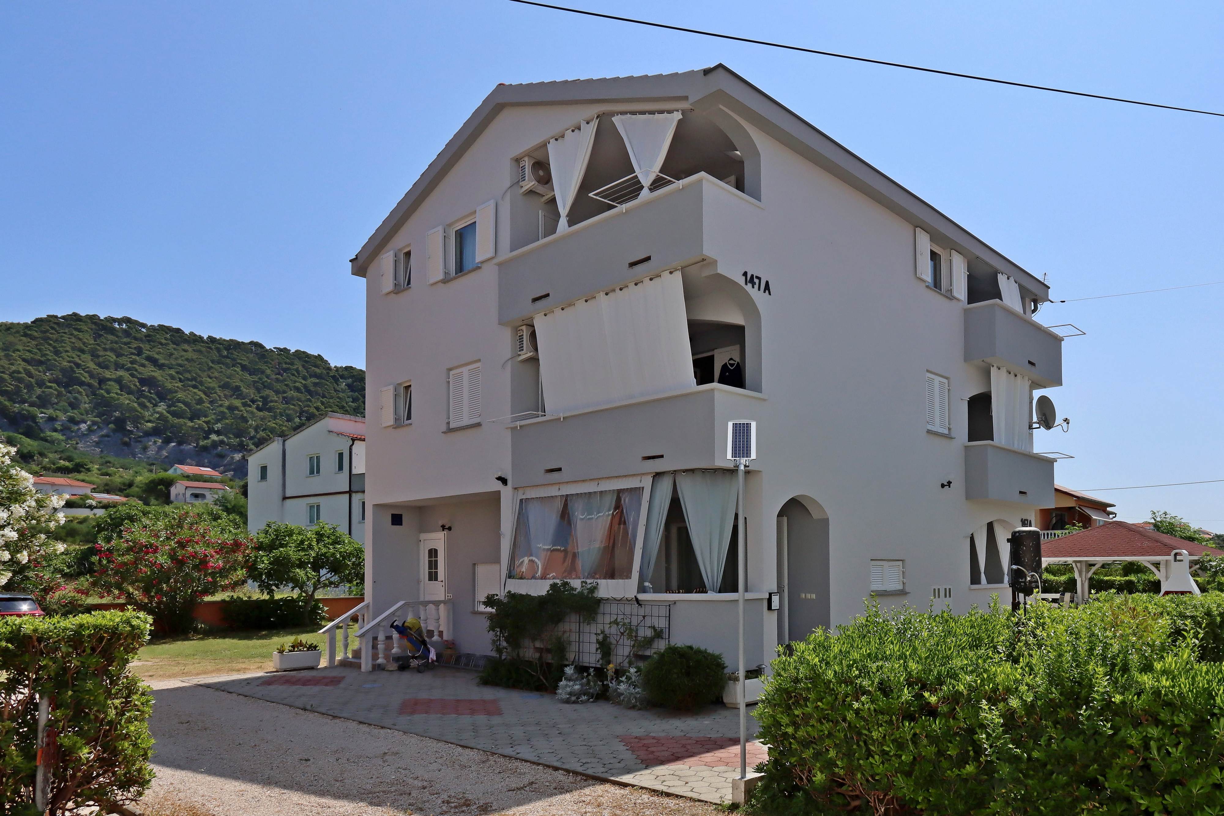 One bedroom apartment with balcony and sea view Barbat, Rab (A-24547-c) One bedroom apartment with balcony and sea view Barbat, Rab (A-24547-c)