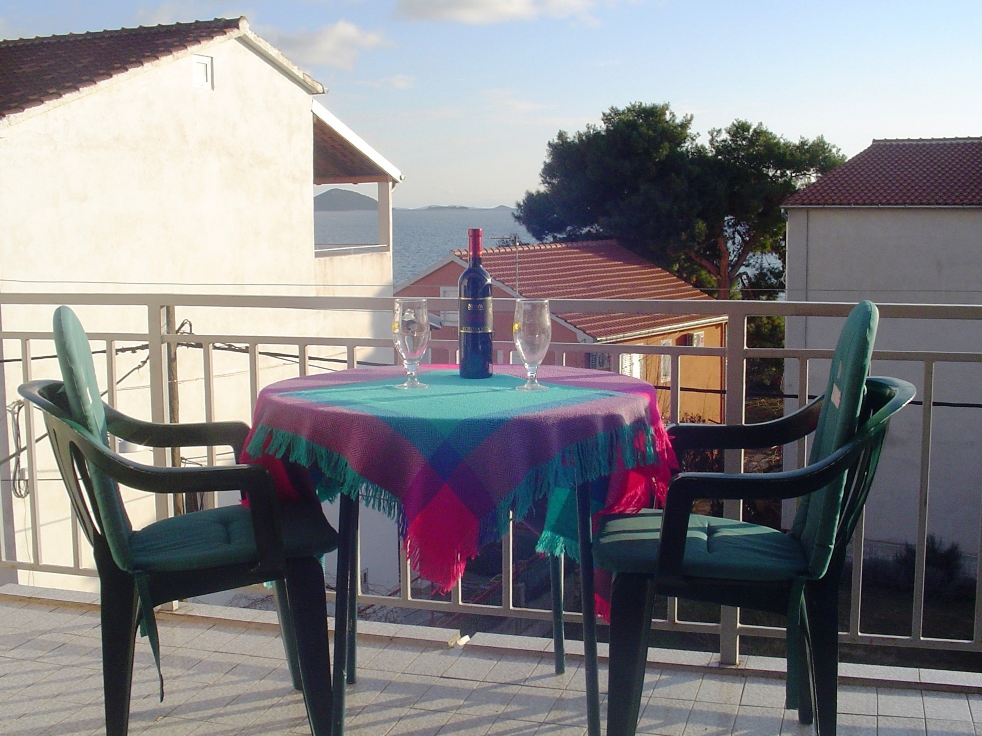 One bedroom apartment with balcony Pakoštane, Biograd (A-24548-a)