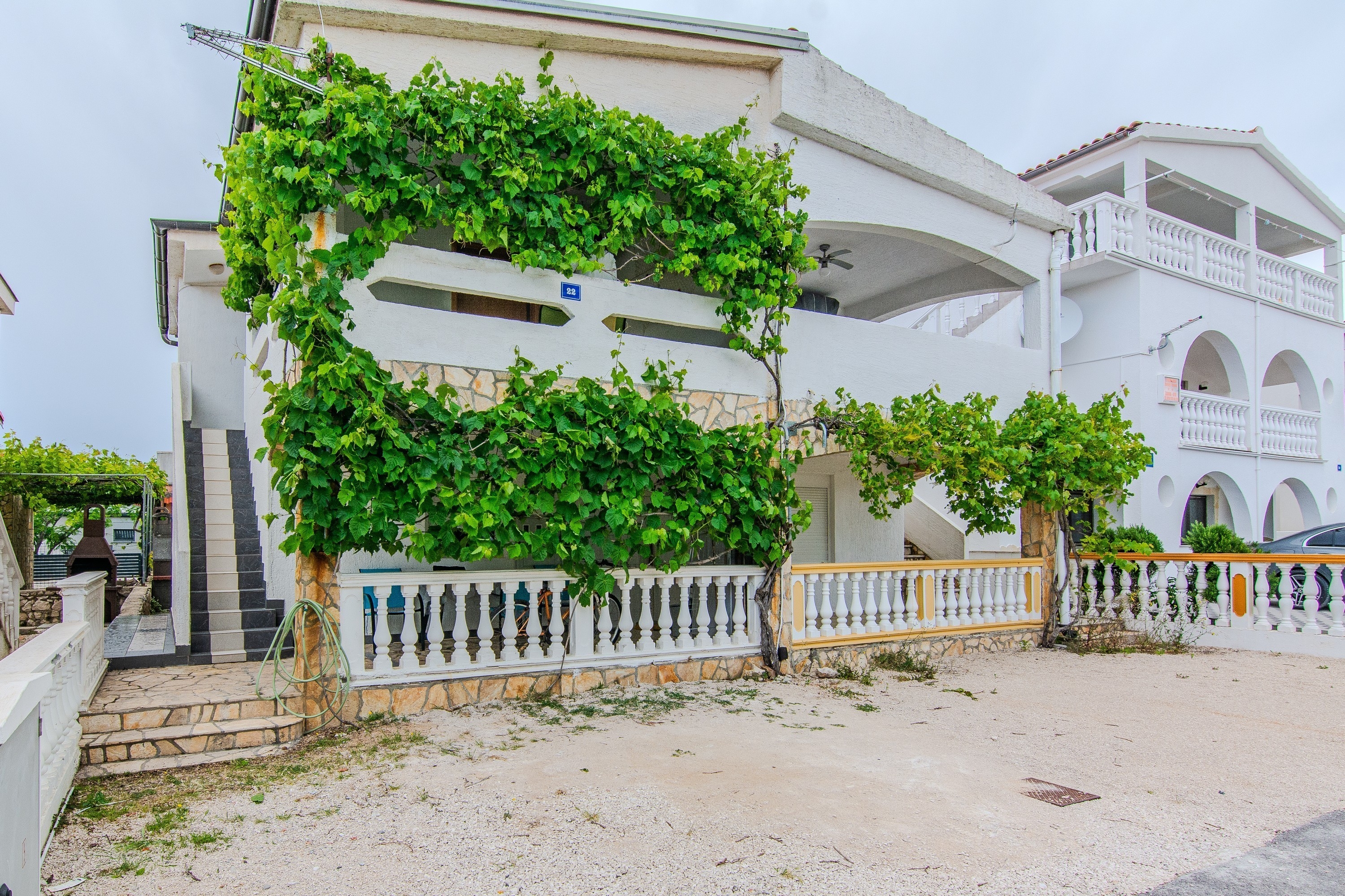 One bedroom apartment with terrace Vir (A-24560-a)