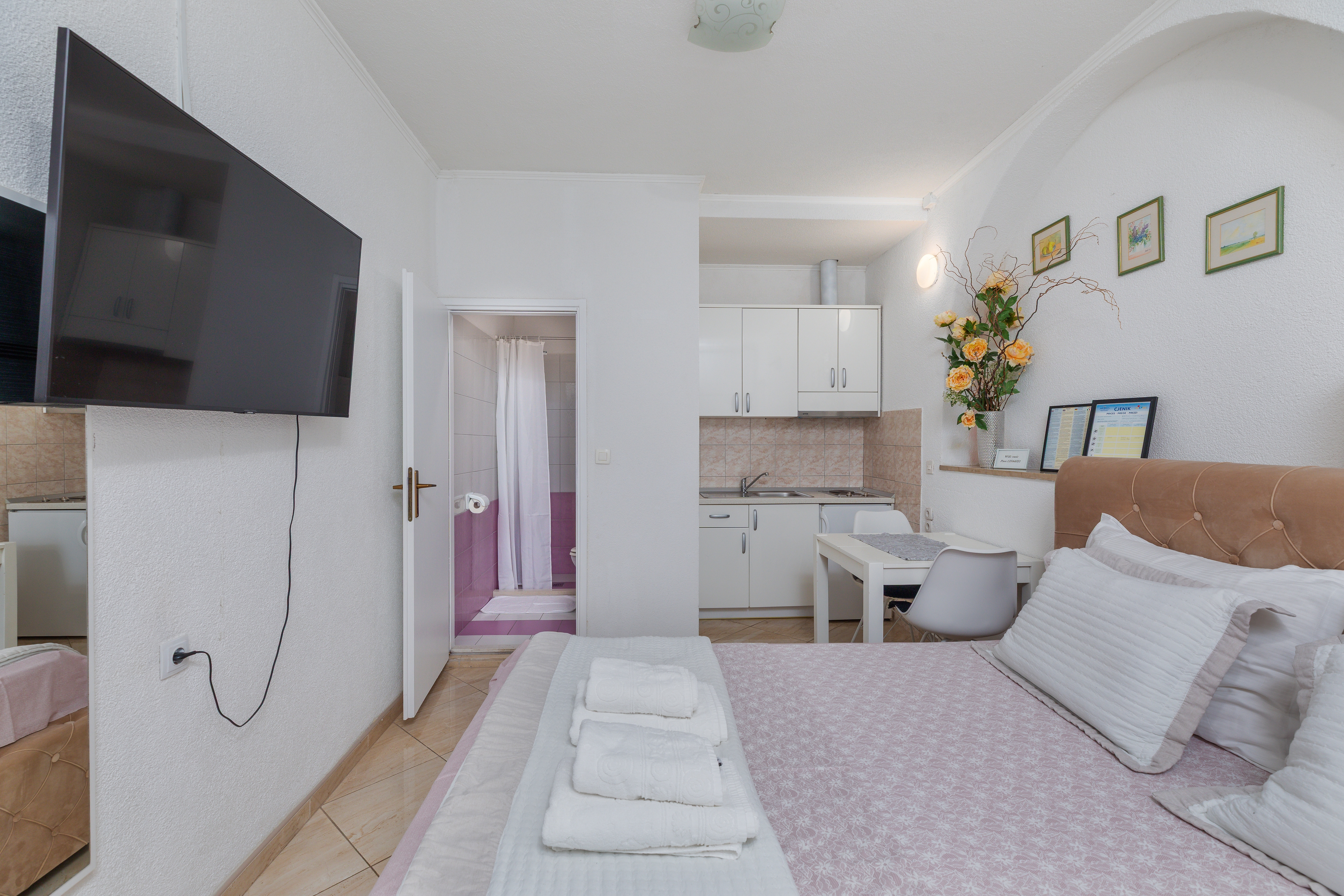 Studio flat with air-conditioning Makarska  AS-b